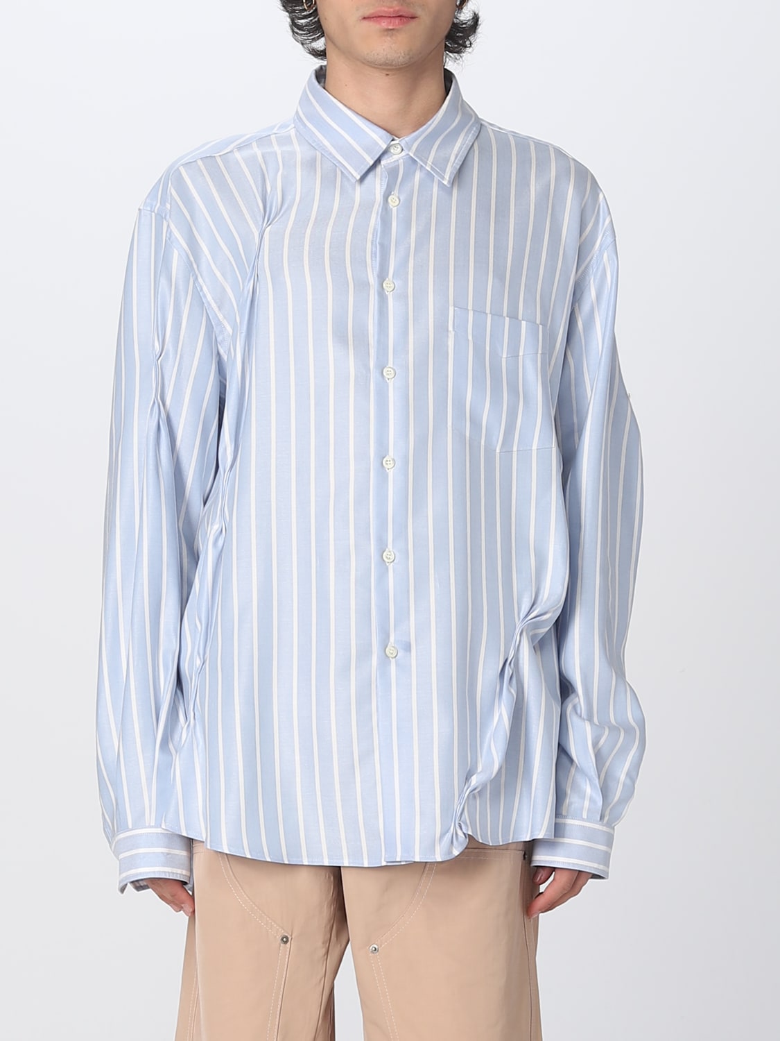 424 SHIRT: Shirt men 424, Gnawed Blue - Img 1