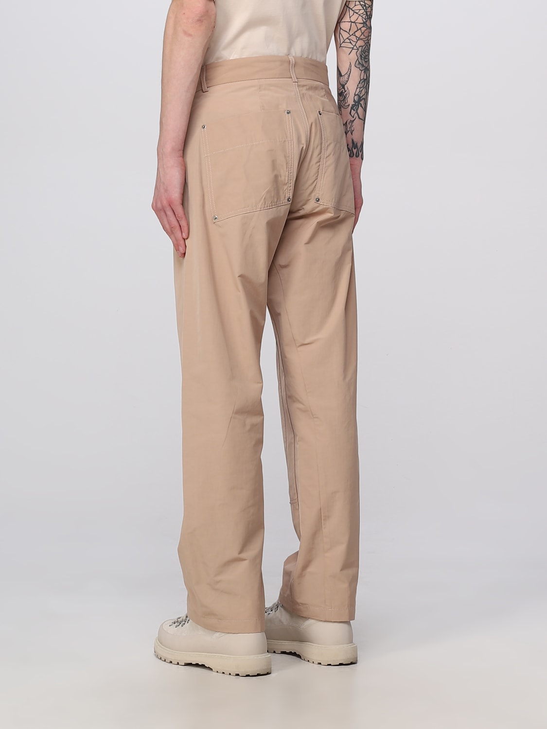 424 PANTS: Pants men 424, Beige - Img 2