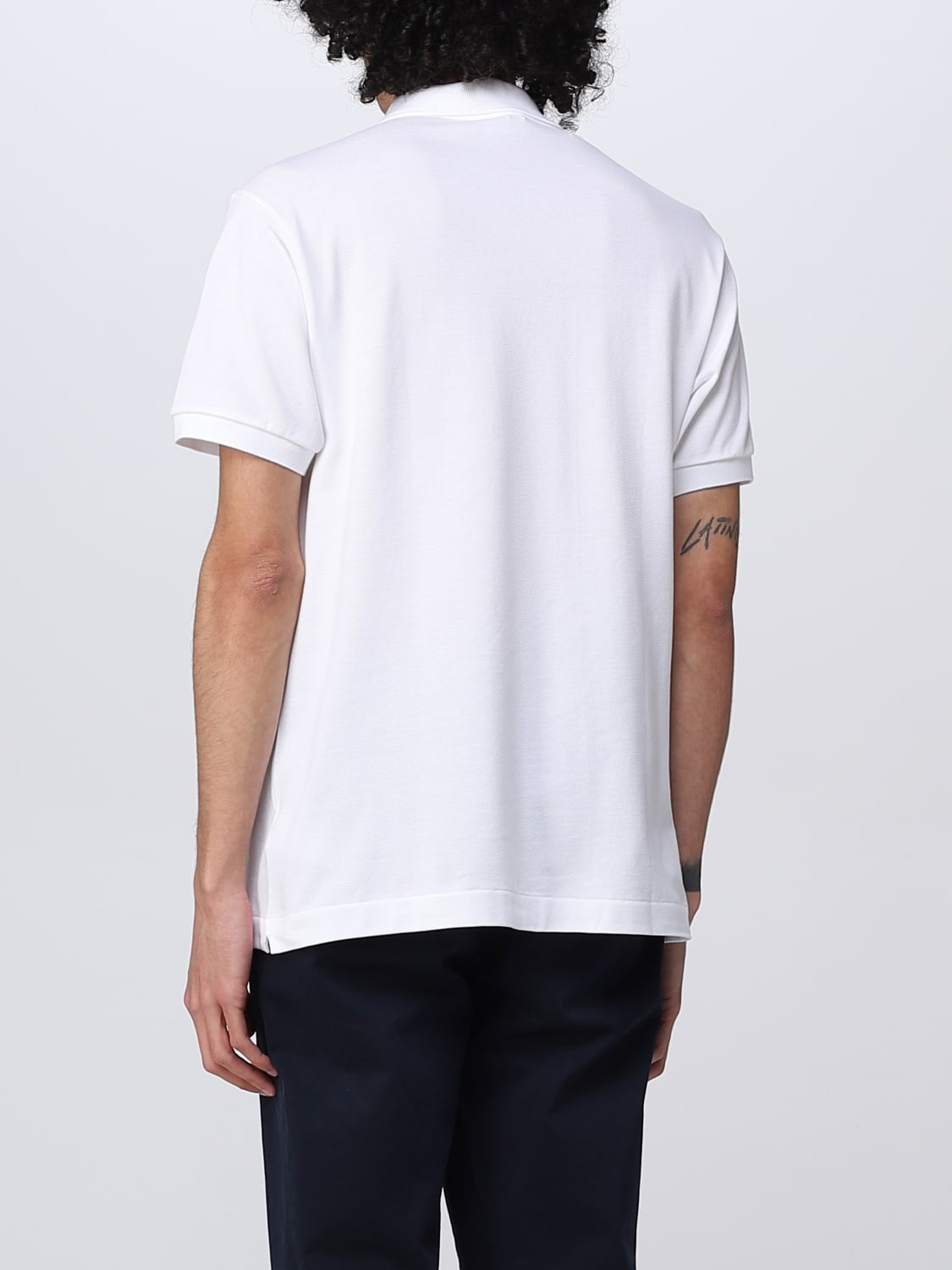 LACOSTE POLO SHIRT: Polo shirt men Lacoste, White - Img 2