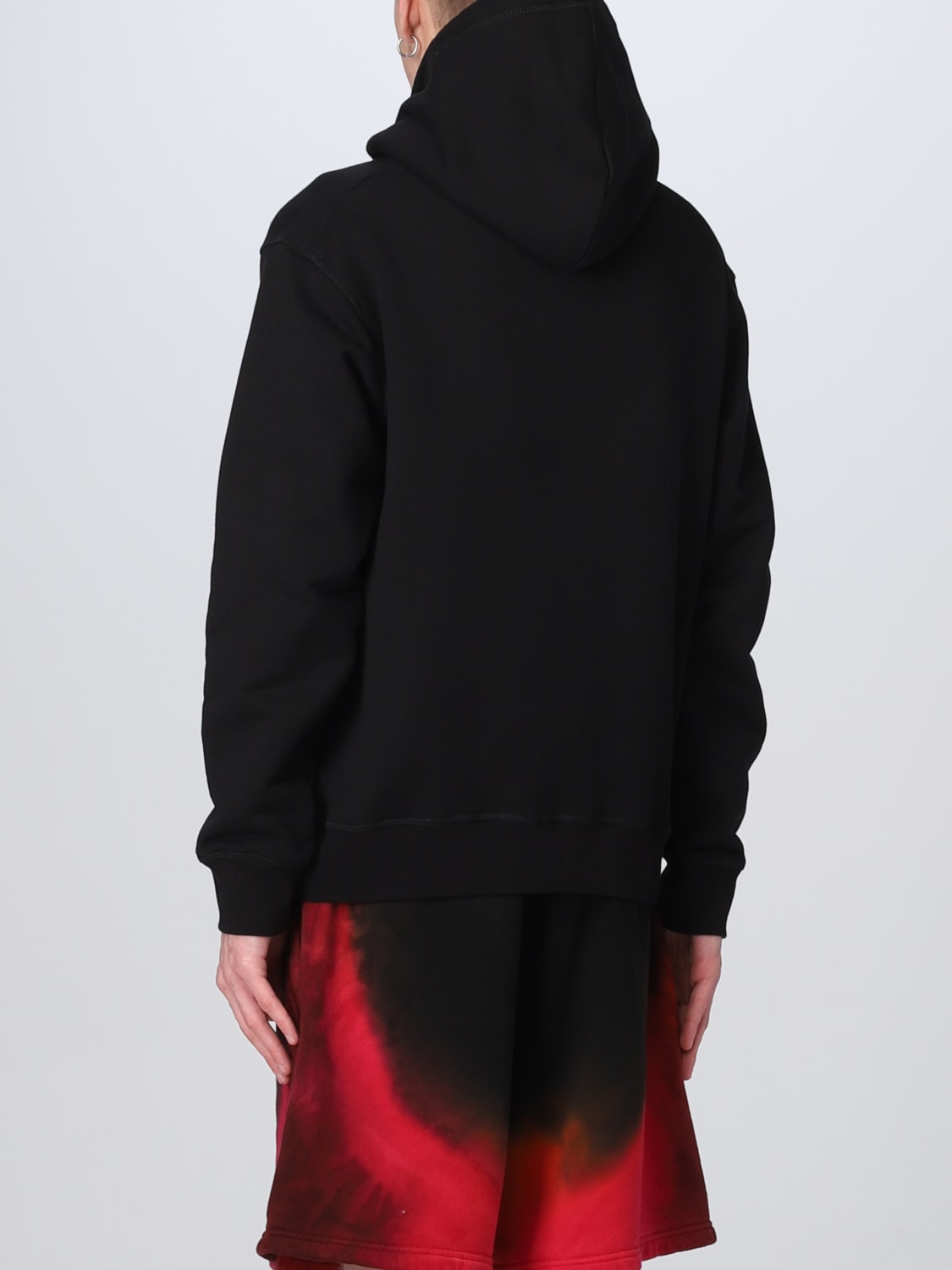 DSQUARED2 卫衣: 卫衣 男士 Dsquared2, 黑色 - Img 3