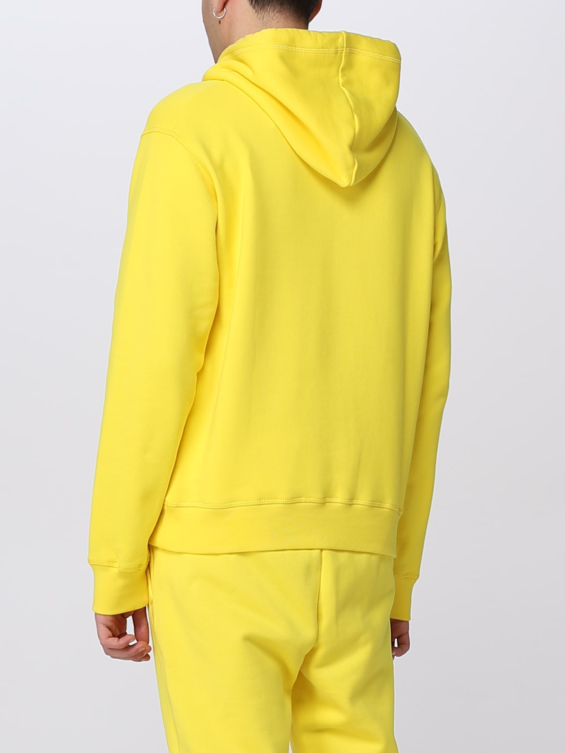 DSQUARED2 卫衣: 卫衣 男士 Dsquared2, 黄色 - Img 3