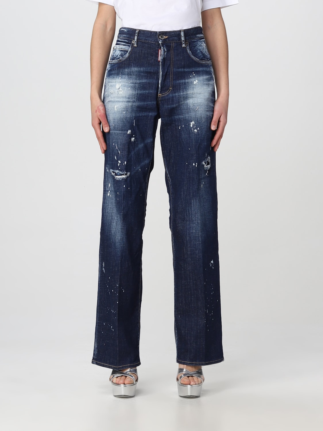 DSQUARED2 JEANS: Dsquared2 denim jeans, Denim - Img 1