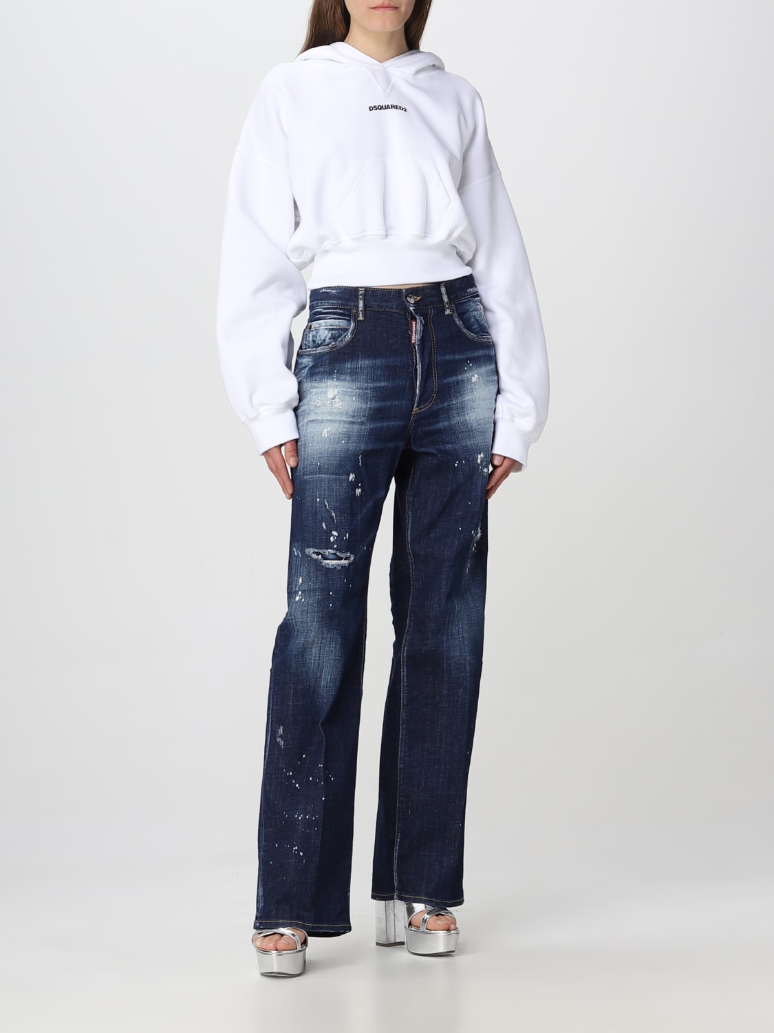 DSQUARED2 JEANS: Dsquared2 denim jeans, Denim - Img 2