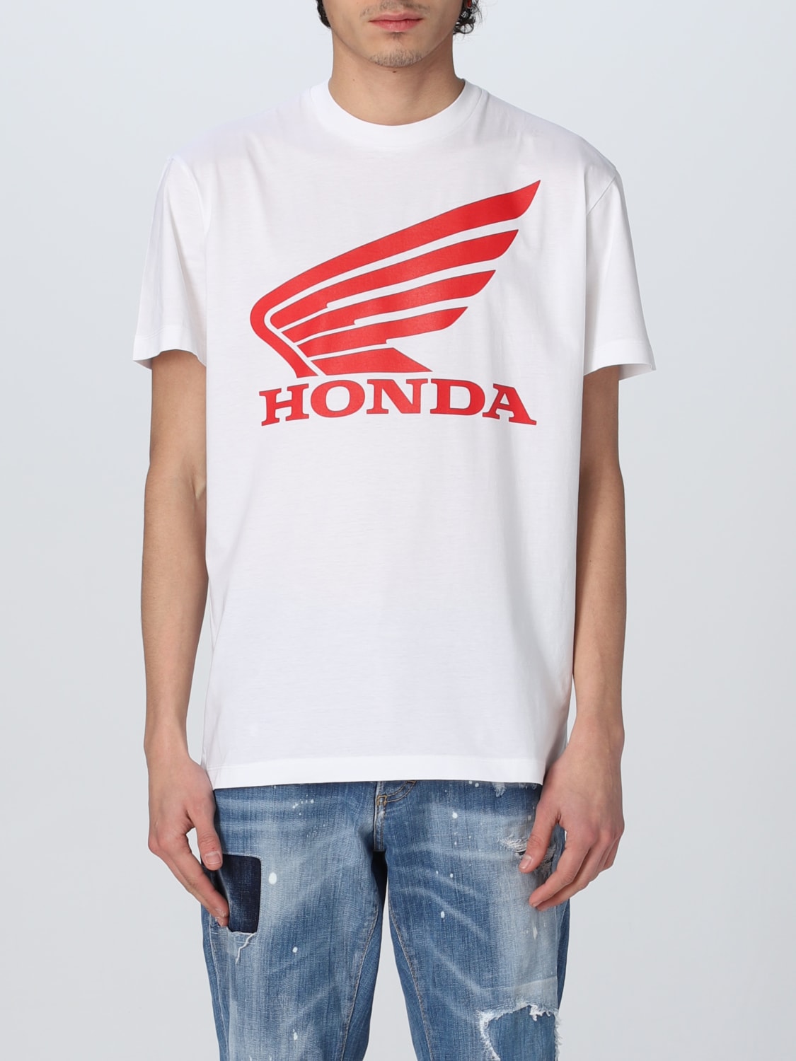 Giglio T-shirt Dsquared2 con maxi stampa Honda