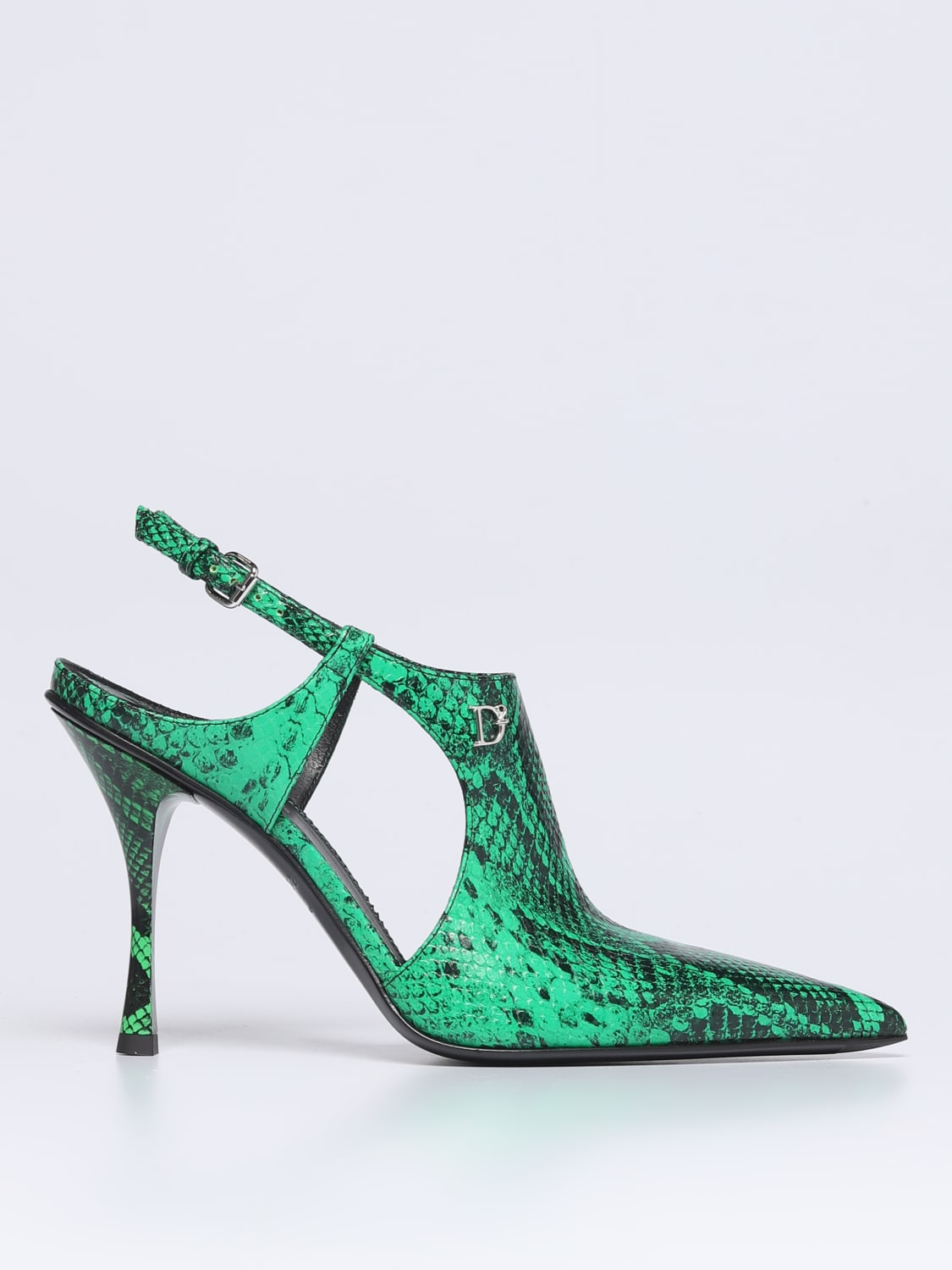 DSQUARED2 CHAUSSURES À TALONS: Chaussures femme Dsquared2, Vert - Img 1