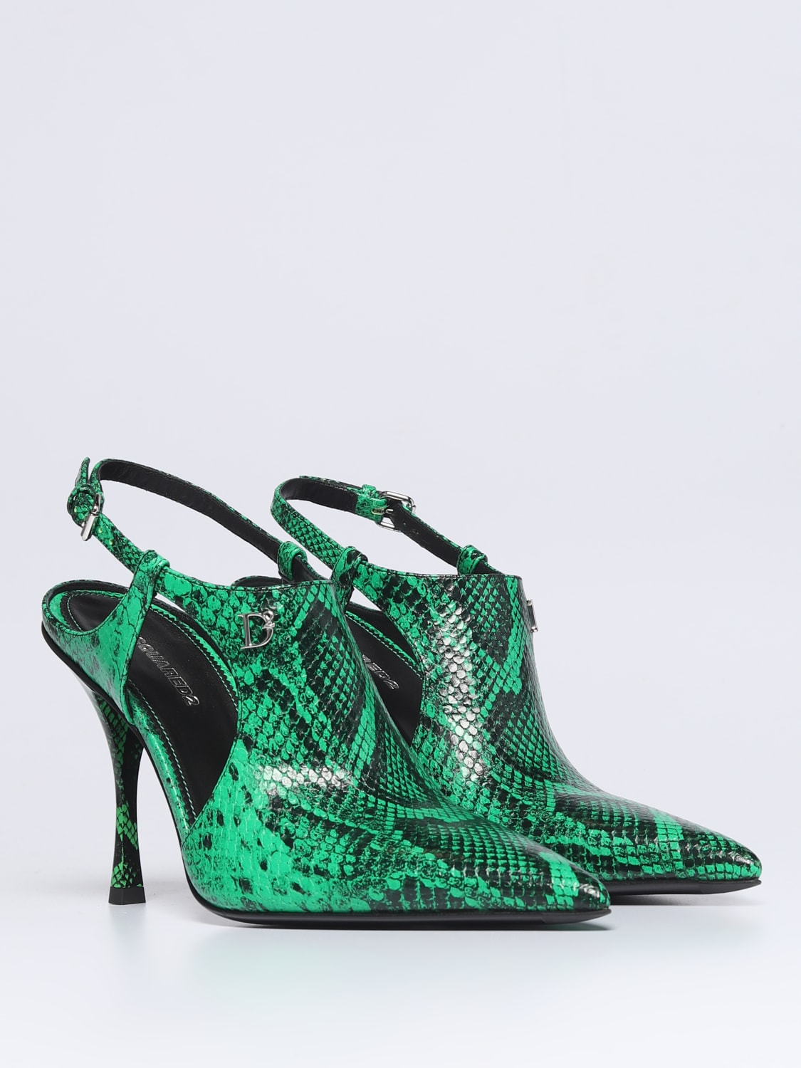 DSQUARED2 CHAUSSURES À TALONS: Chaussures femme Dsquared2, Vert - Img 2