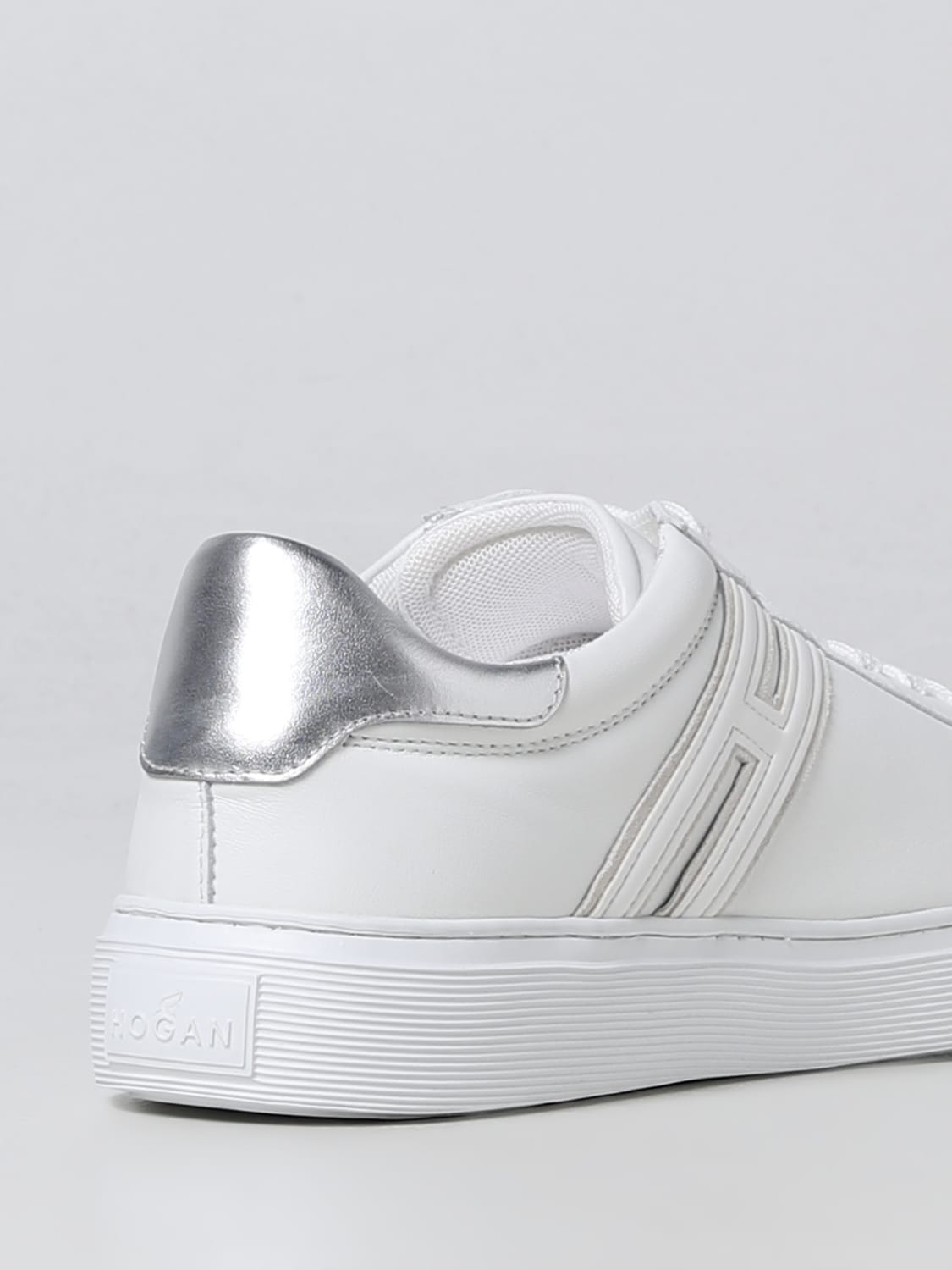 HOGAN SNEAKERS: Hogan H365 sneakers in leather, White - Img 3