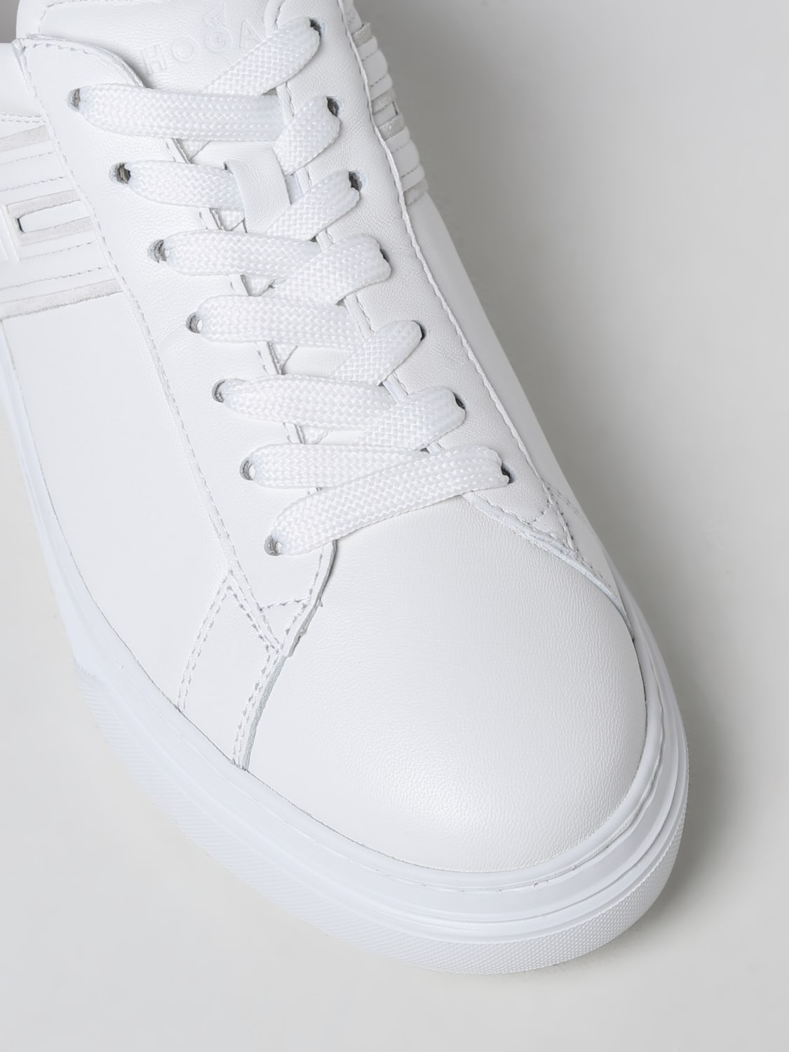 HOGAN SNEAKERS: Hogan H365 sneakers in leather, White - Img 4