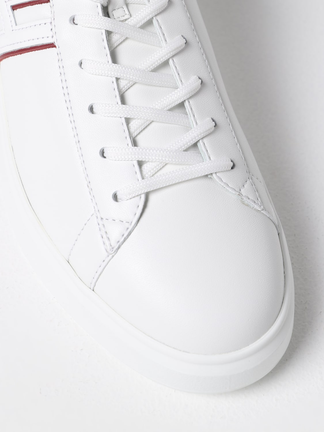 HOGAN SNEAKERS: Sneakers H580 Hogan in pelle, Bianco - Img 4