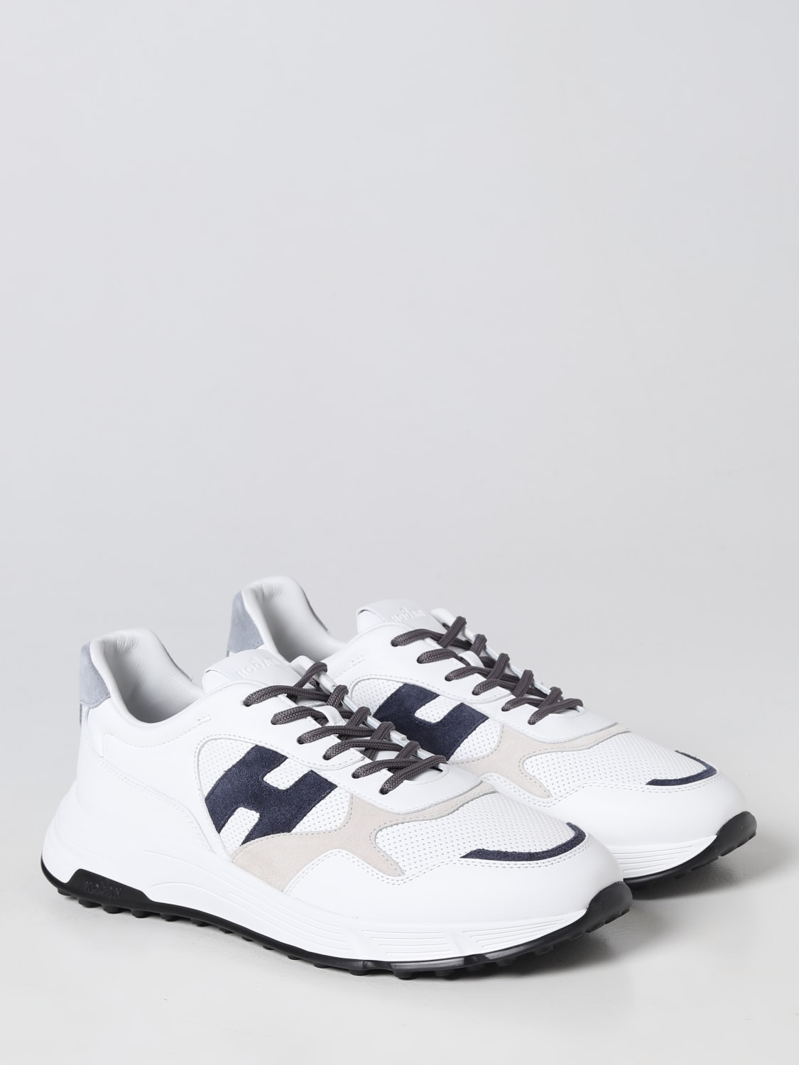 HOGAN SNEAKERS: Hogan Hyperlight sneakers in leather, White - Img 2