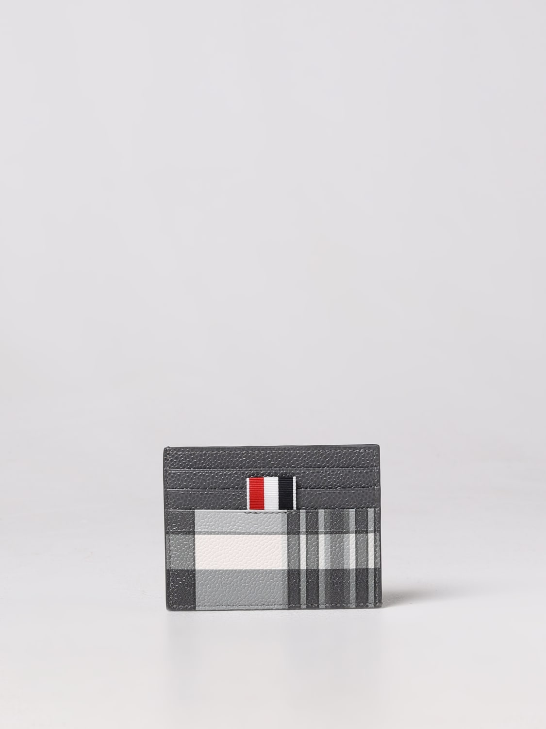 Thom Browne Outlet: credit card holder in grained leather - Black | Thom  Browne wallet MAW220AL0041 online at GIGLIO.COM