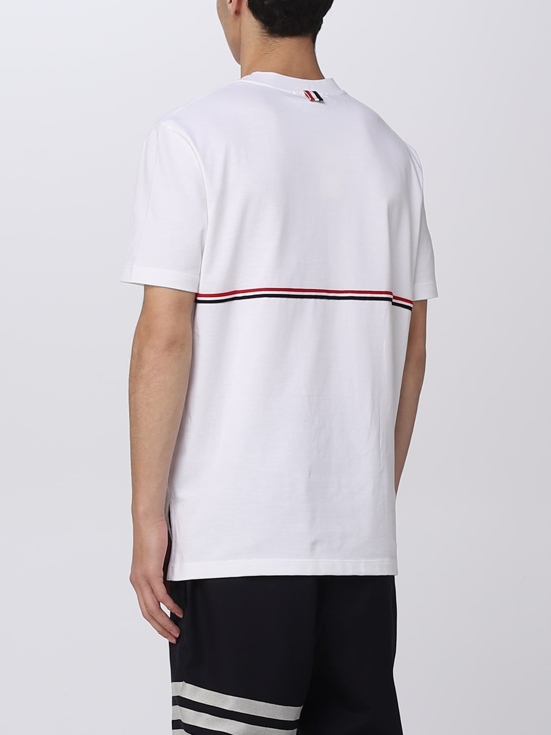 THOM BROWNE Tシャツ: Tシャツ メンズ Thom Browne, ホワイト - Img 3