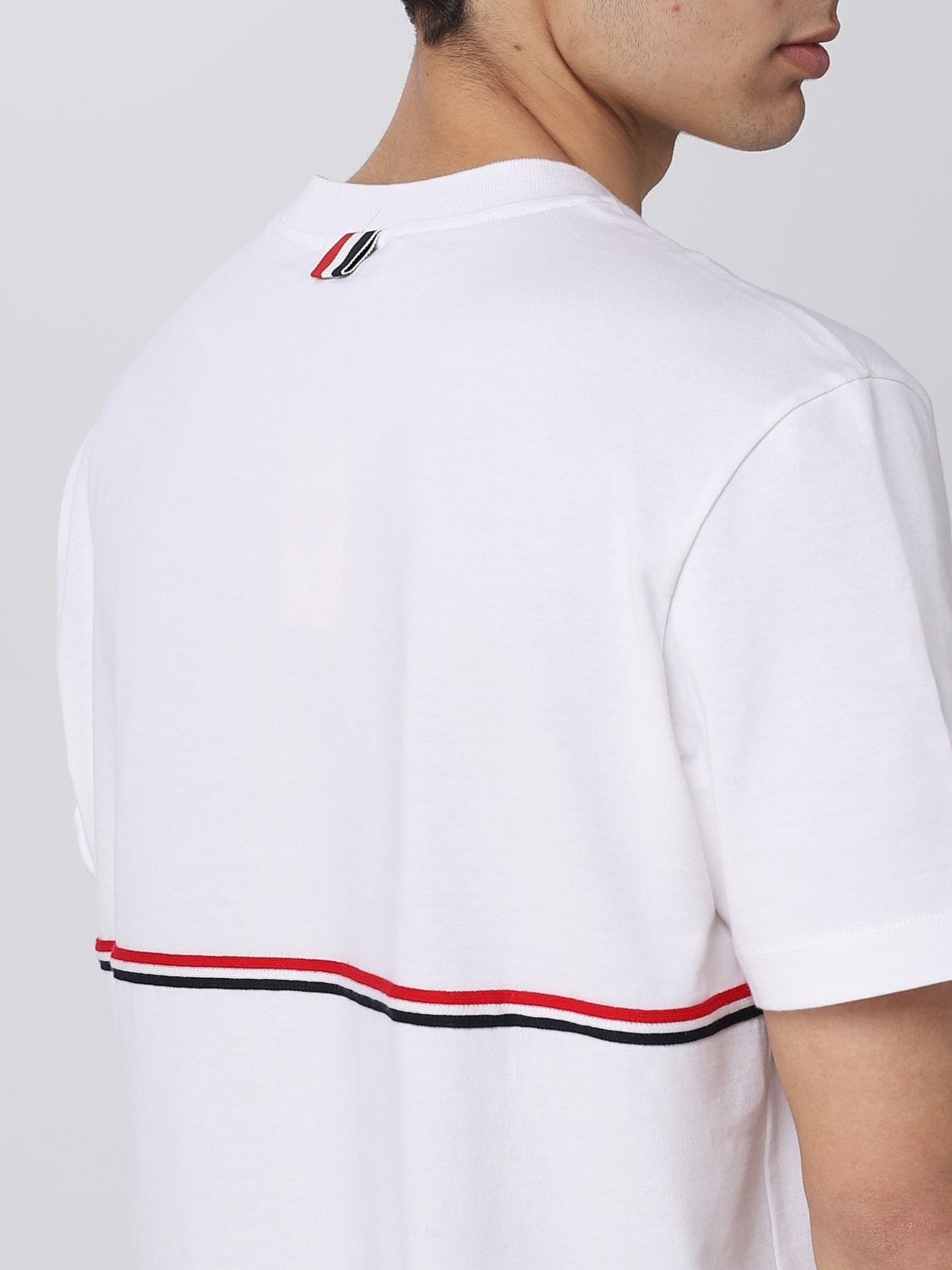 THOM BROWNE Tシャツ: Tシャツ メンズ Thom Browne, ホワイト - Img 5