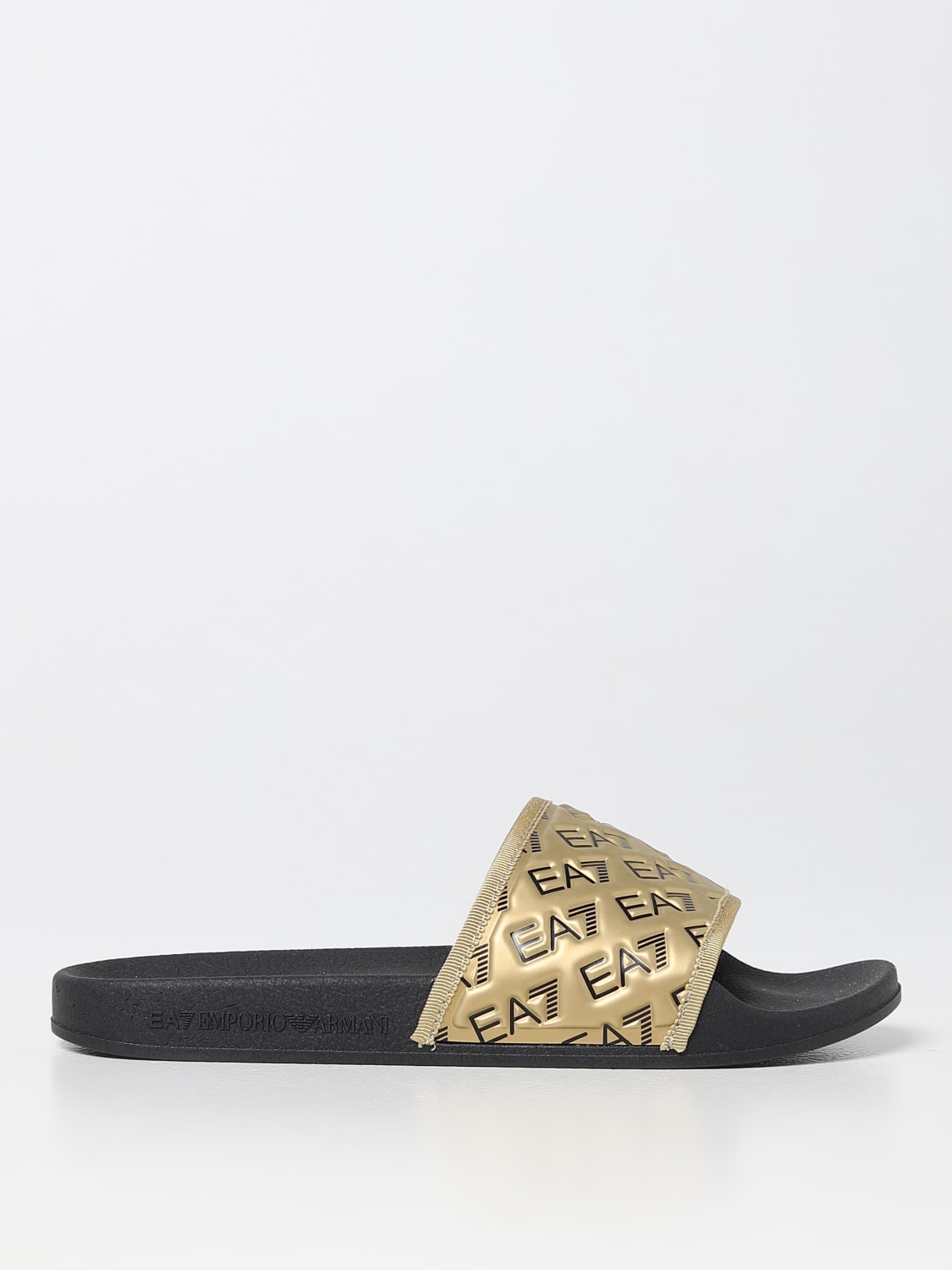 EA7 Shoes men Black 1 Ea7 sandals XCP010XK340 online at GIGLIO.COM