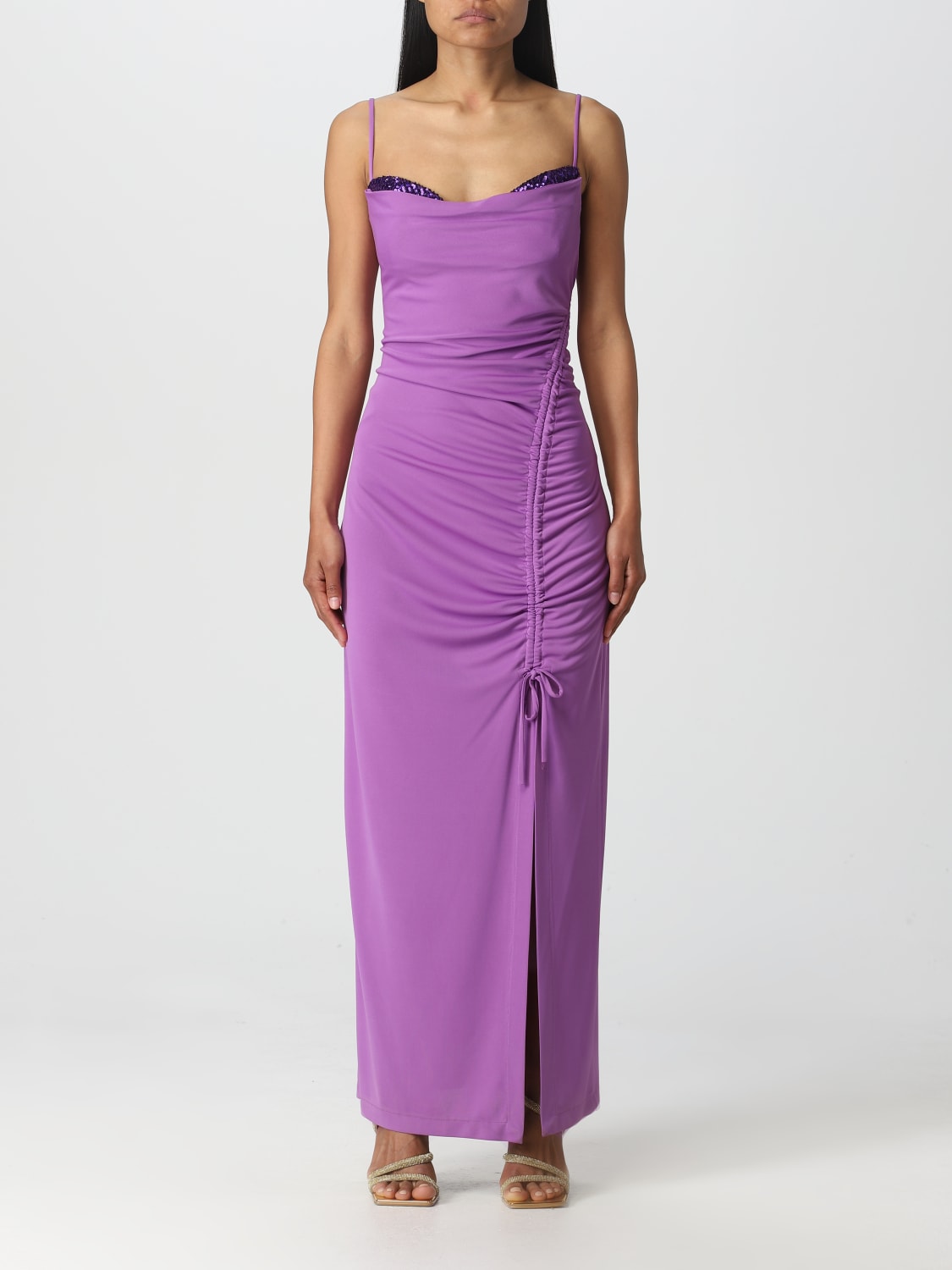 HANITA DRESS: Dress woman Hanita, Violet - Img 1