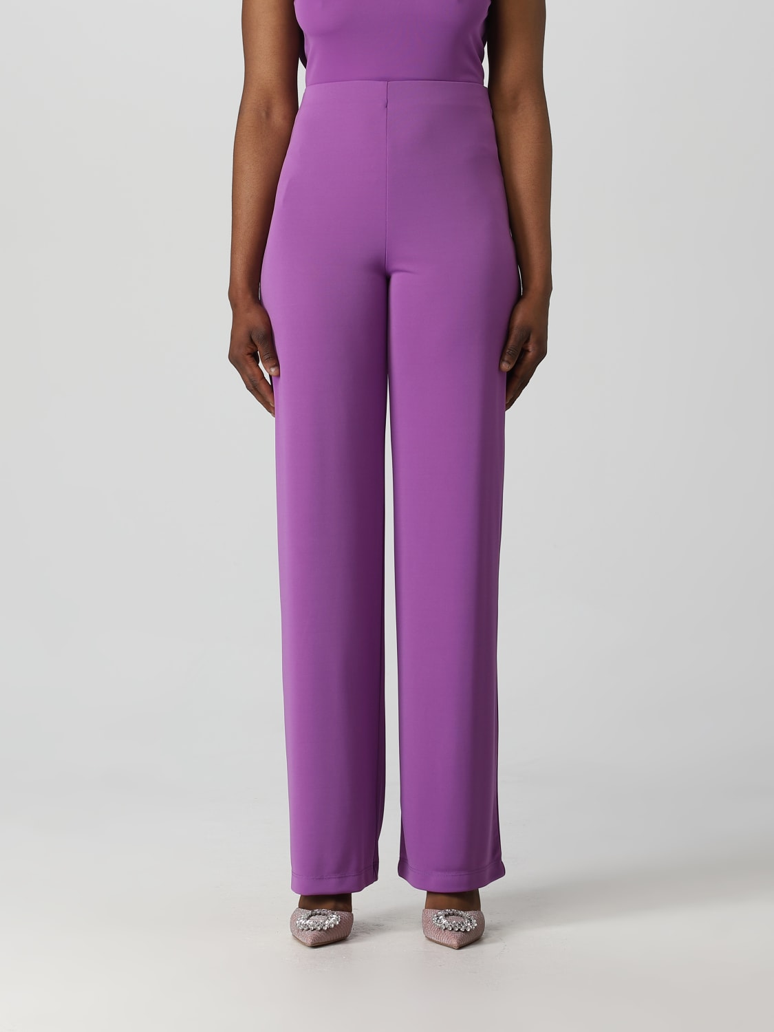 HANITA PANTS: Pants woman Hanita, Violet - Img 1