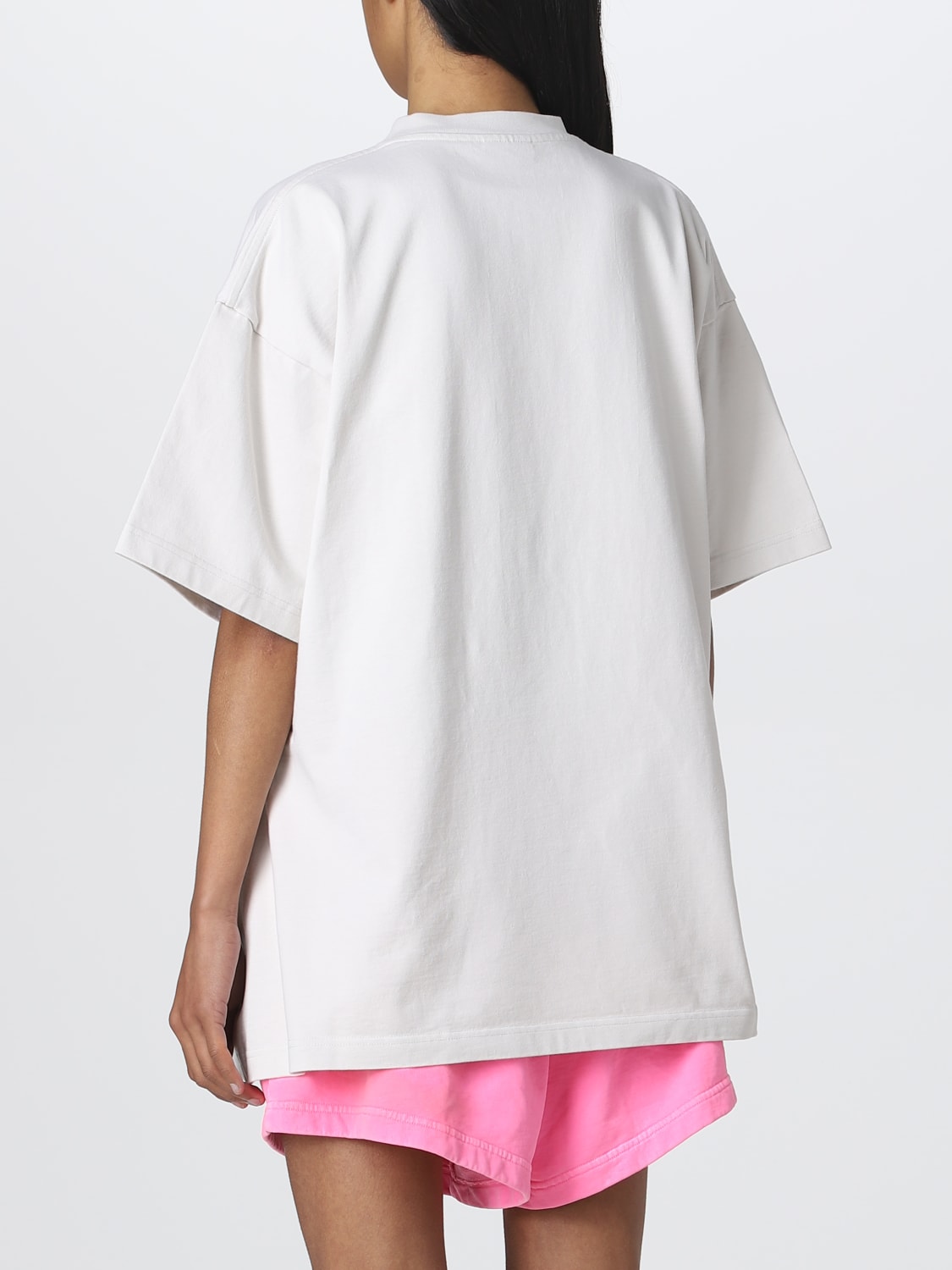 BALENCIAGA T-SHIRT: T-shirt femme Balenciaga, Blanc - Img 3