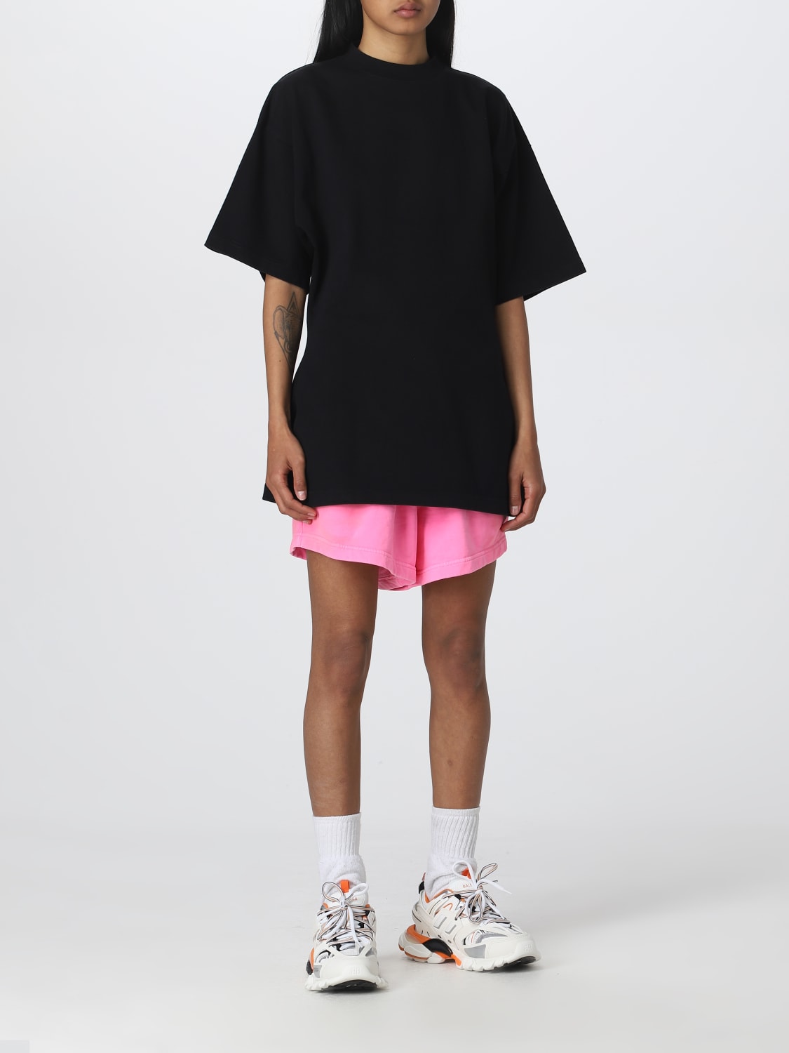 BALENCIAGA T-SHIRT: T-shirt femme Balenciaga, Noir - Img 2