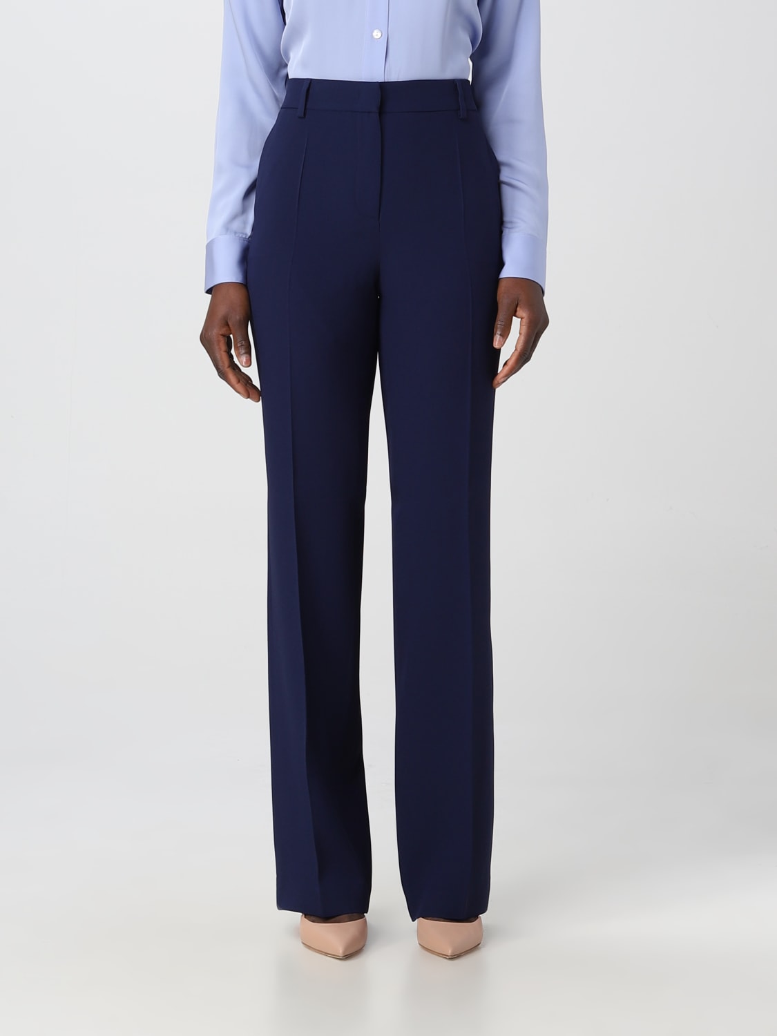 ALBERTA FERRETTI PANTS: Pants woman Alberta Ferretti, Blue - Img 1