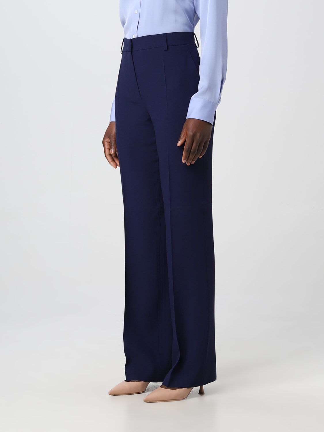 ALBERTA FERRETTI PANTS: Pants woman Alberta Ferretti, Blue - Img 4