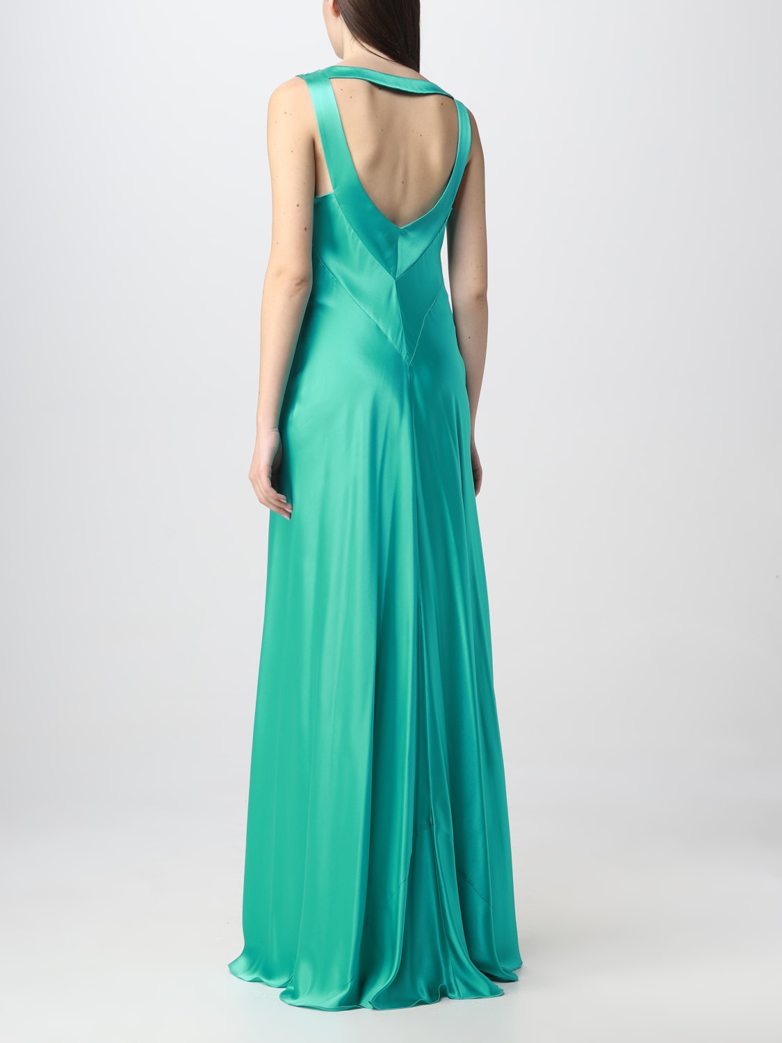 ALBERTA FERRETTI DRESS: Dress woman Alberta Ferretti, Green - Img 2