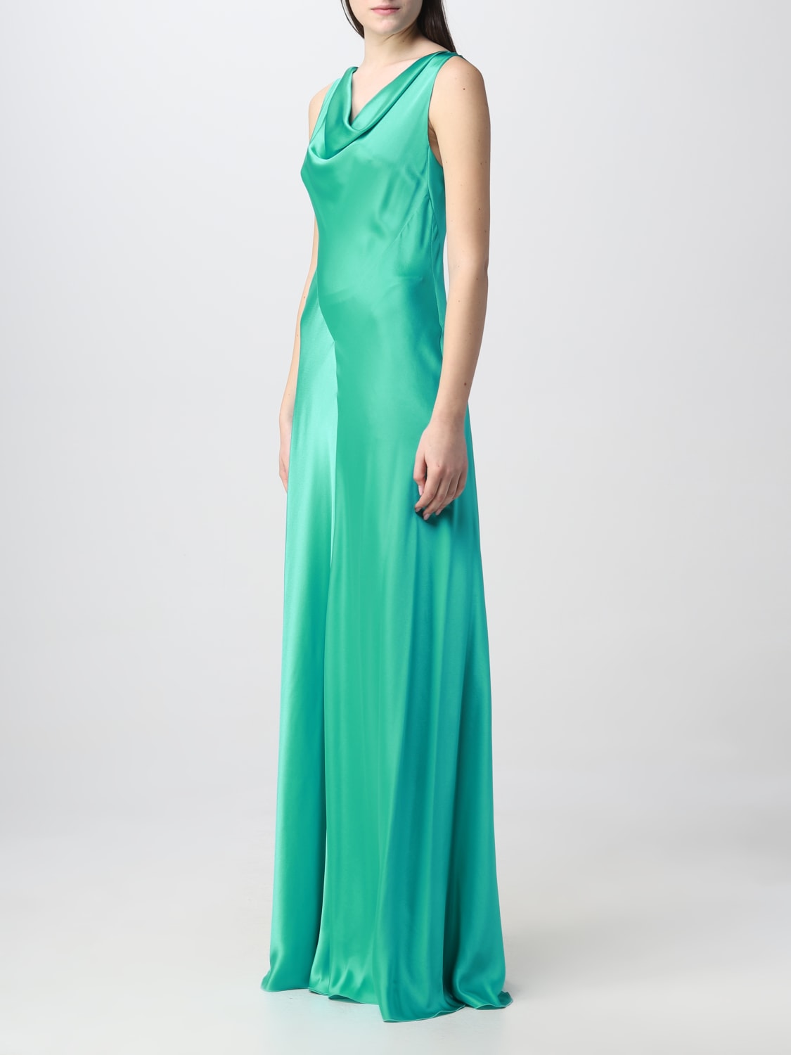 ALBERTA FERRETTI DRESS: Dress woman Alberta Ferretti, Green - Img 3