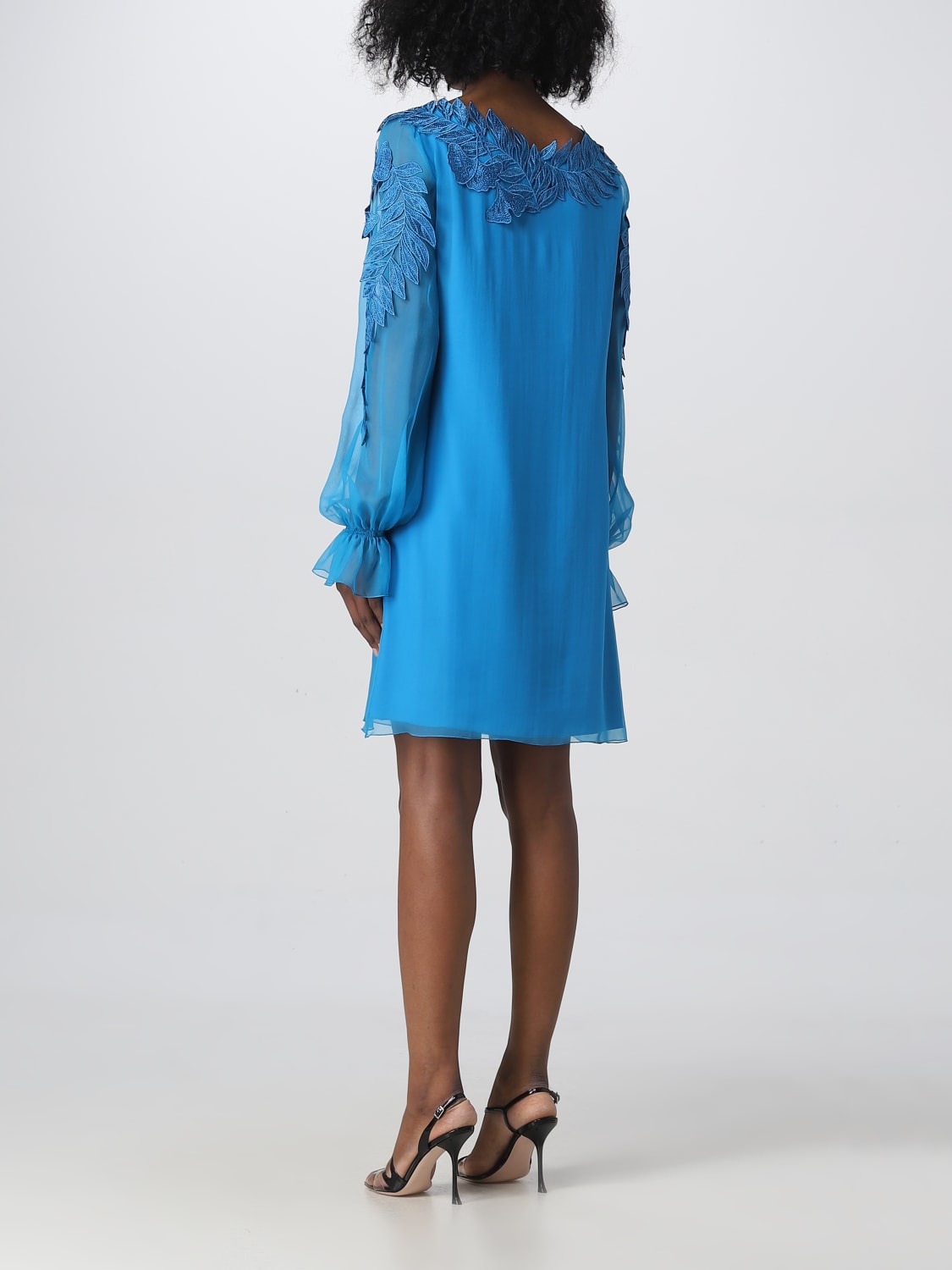 ALBERTA FERRETTI DRESS: Dress woman Alberta Ferretti, Gnawed Blue - Img 2