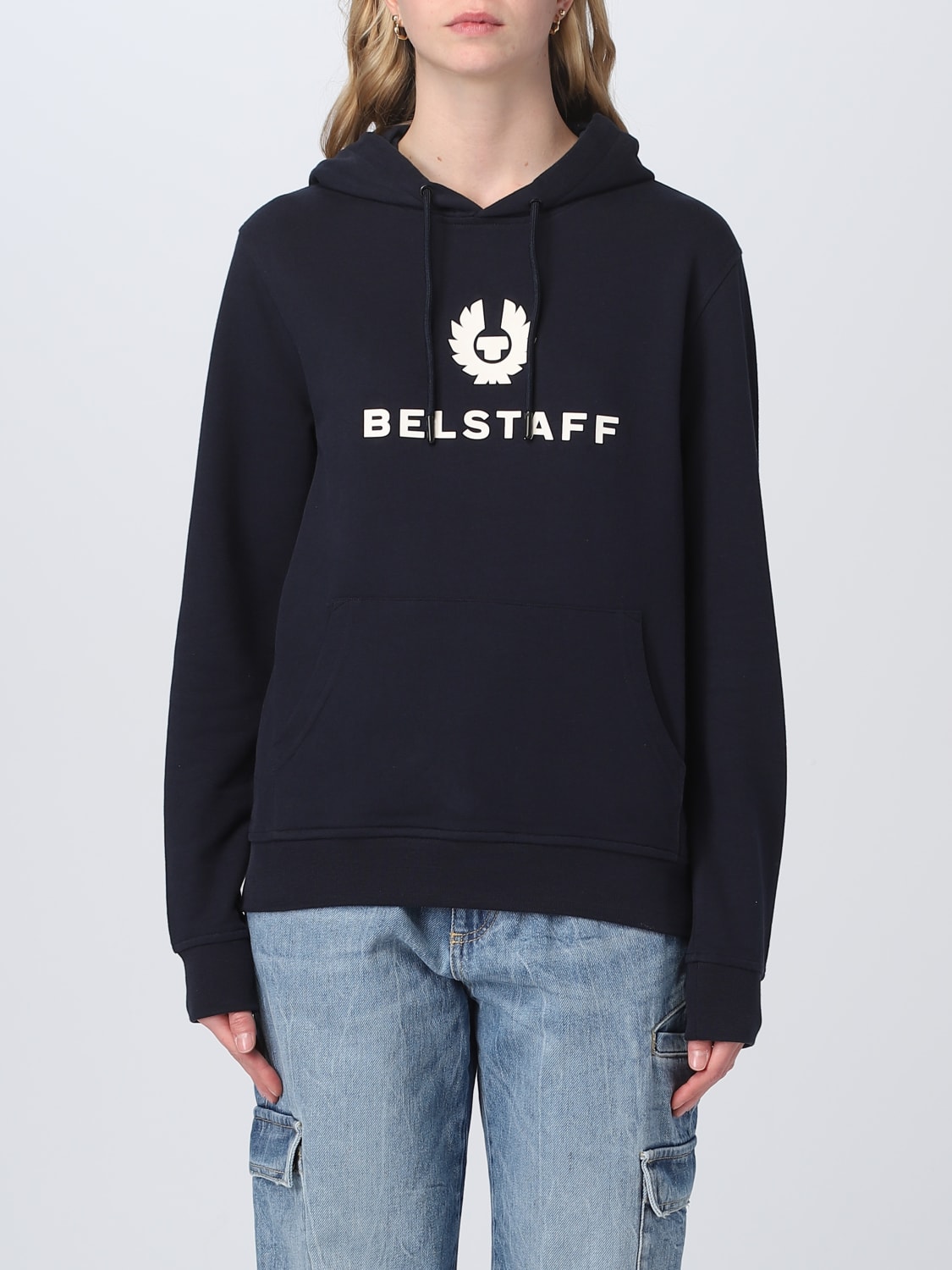 BELSTAFF SWEATSHIRT: Sweatshirt men Belstaff, Blue - Img 1