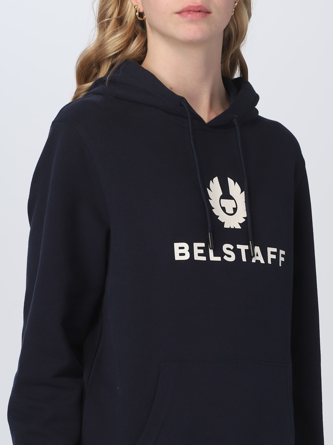 BELSTAFF SWEATSHIRT: Sweatshirt men Belstaff, Blue - Img 3