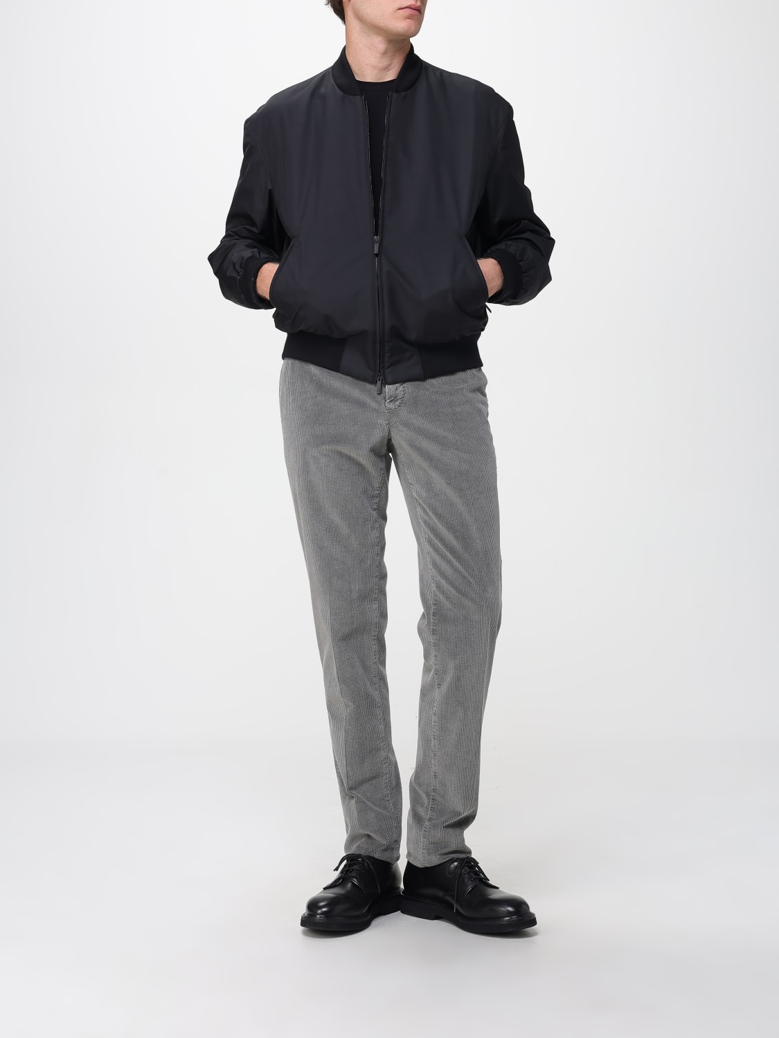 GIORGIO ARMANI T-SHIRT: T-shirt men Giorgio Armani, Black - Img 2