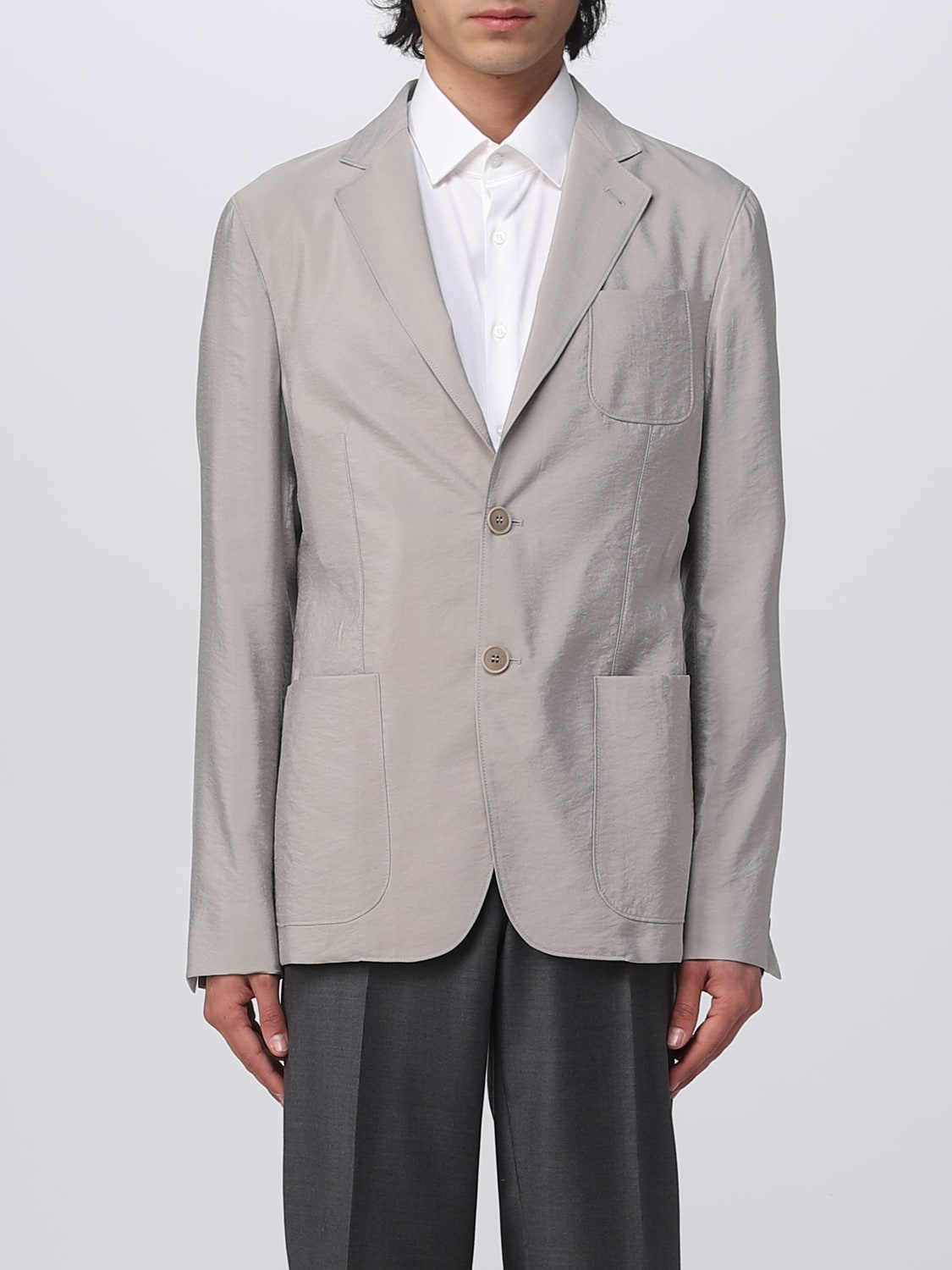 Giglio Blazer Giorgio Armani in misto seta