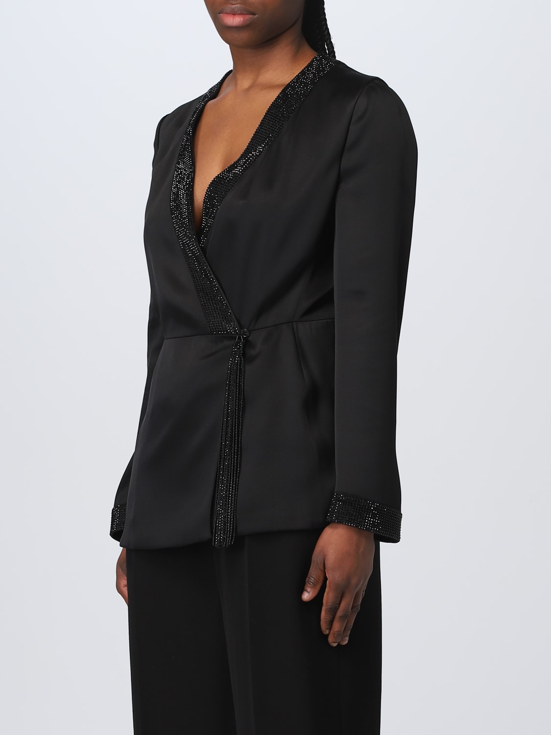 Armani black blazer online