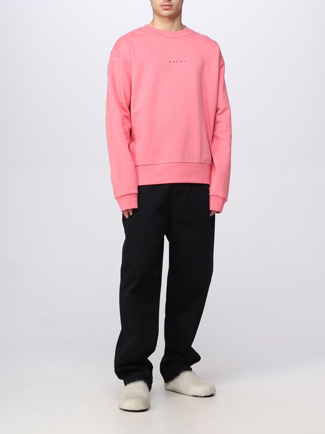 MARNI SWEATSHIRT: Sweatshirt homme Marni, Rose - Img 2