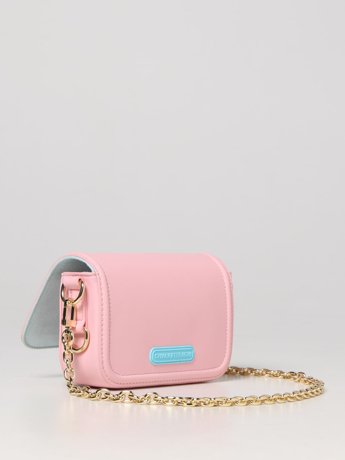 CHIARA FERRAGNI MINI BAG: Shoulder bag woman Chiara Ferragni, Pink - Img 2