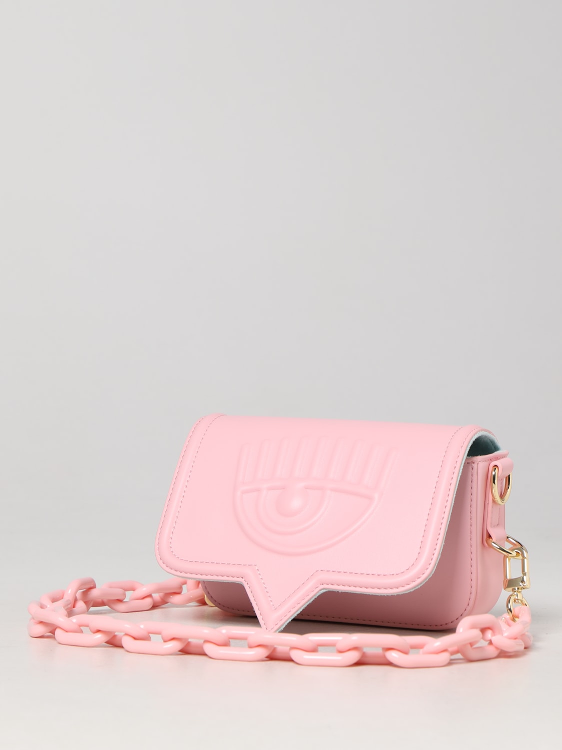 CHIARA FERRAGNI MINI BAG: Shoulder bag woman Chiara Ferragni, Pink - Img 3