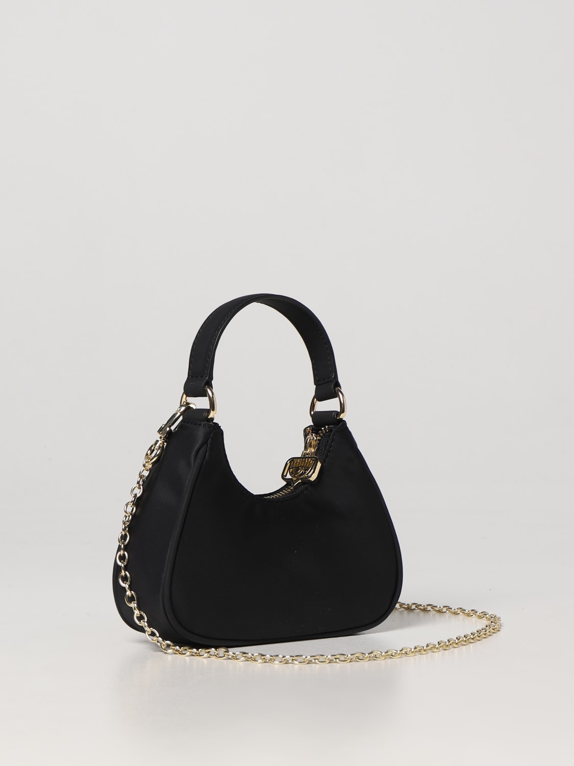 CHIARA FERRAGNI: Shoulder bag woman - Black | Chiara Ferragni mini bag ...