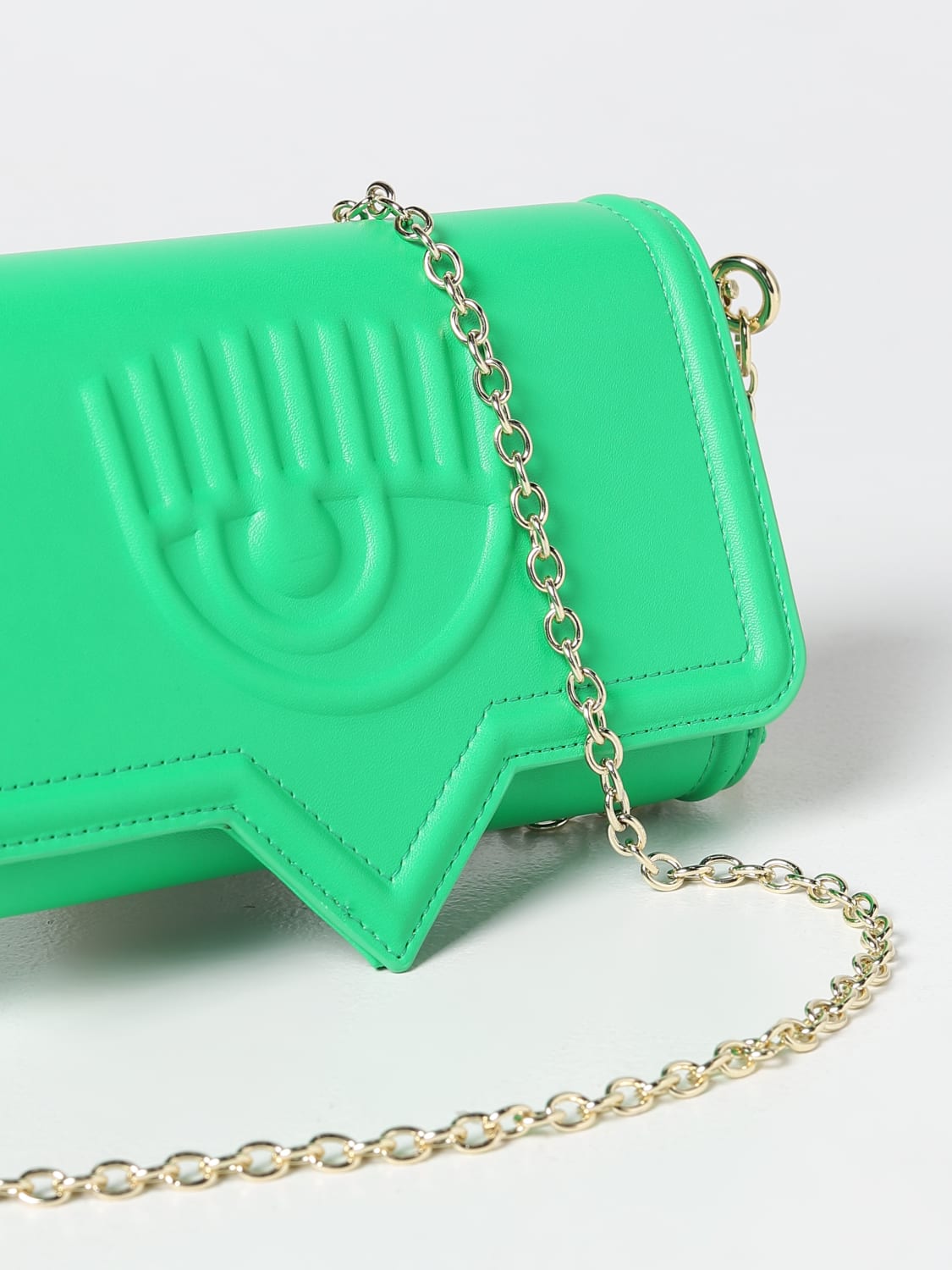 CHIARA FERRAGNI CROSSBODY BAGS: Shoulder bag woman Chiara Ferragni, Green - Img 3