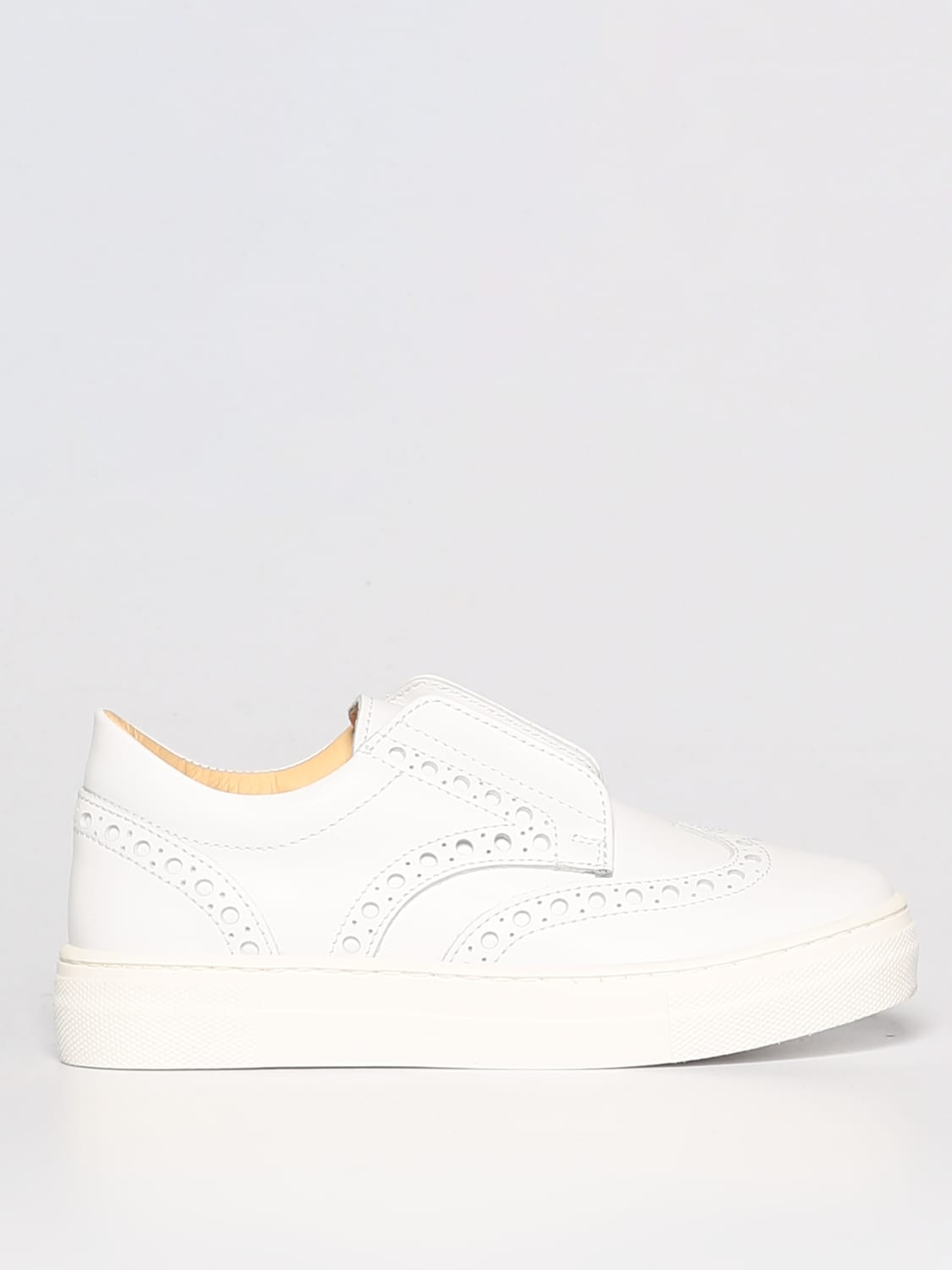 MONTELPARE TRADITION SNEAKERS: Shoes kids Montelpare Tradition, White - Img 1