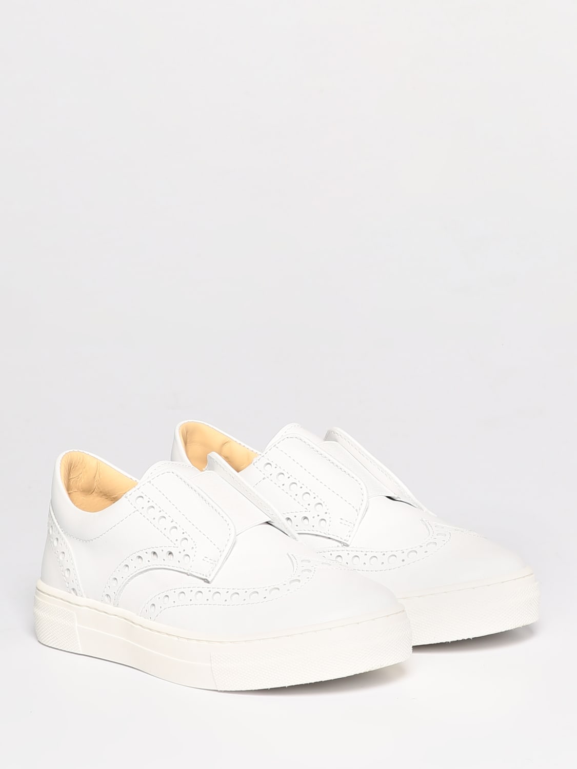 MONTELPARE TRADITION SNEAKERS: Shoes kids Montelpare Tradition, White - Img 2