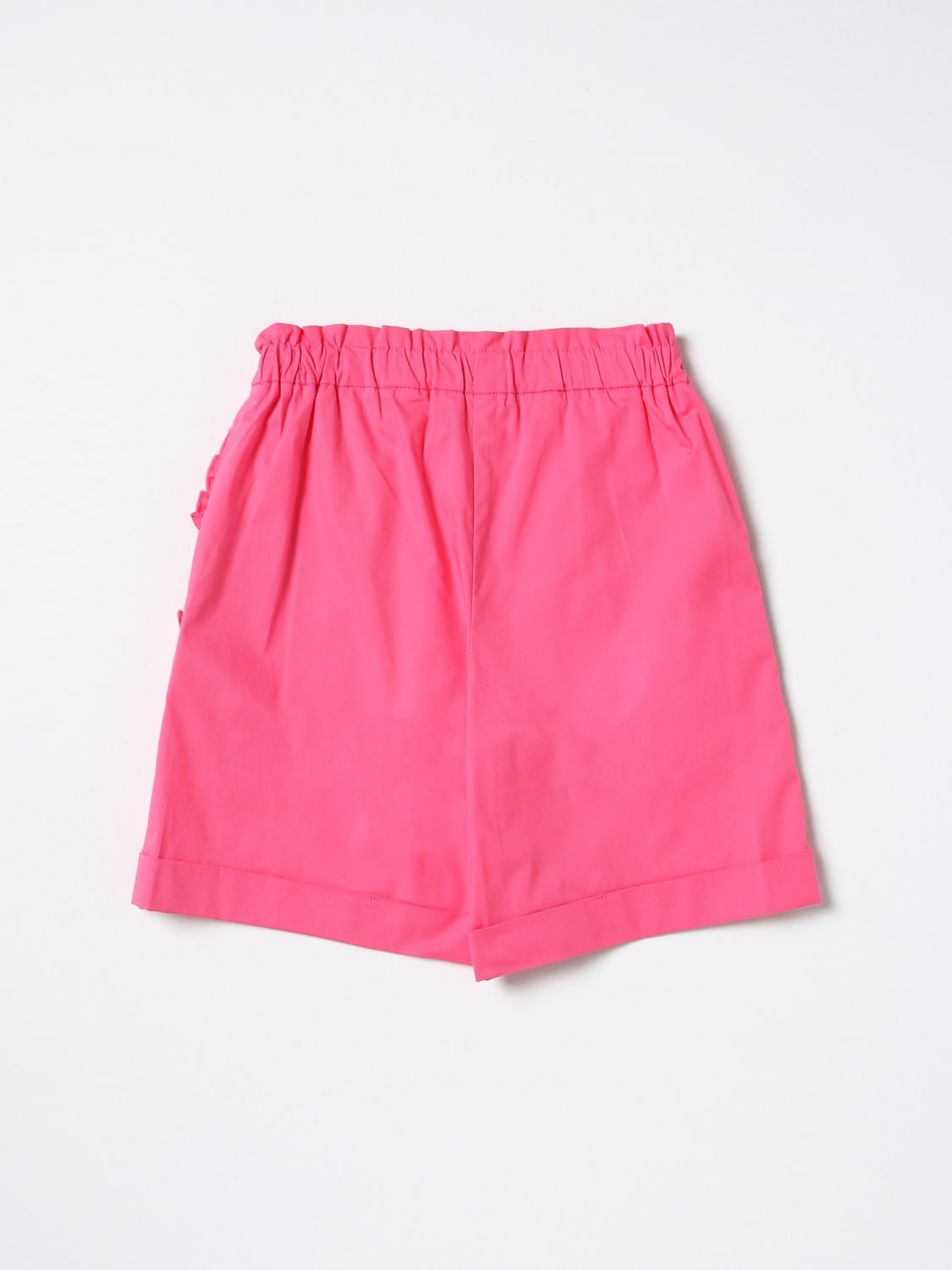 TWINSET SHORT: Twinset shorts in cotton, Fuchsia - Img 2