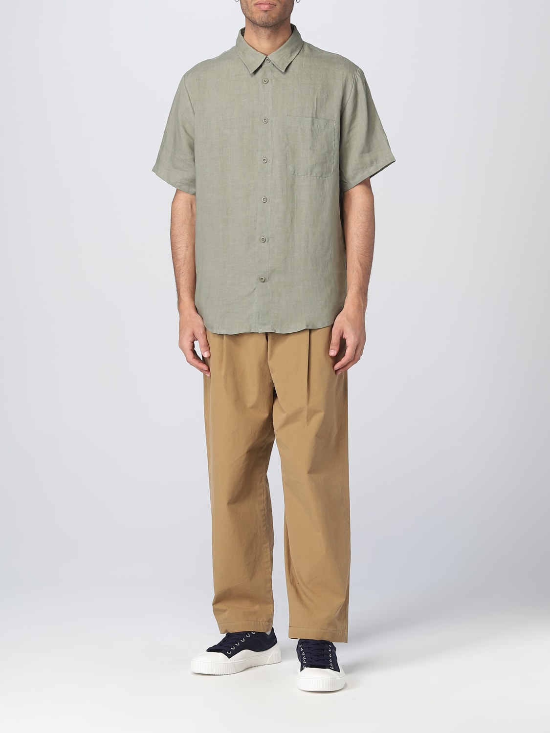 A.P.C. SHIRT: Shirt men A.P.C., Green - Img 2