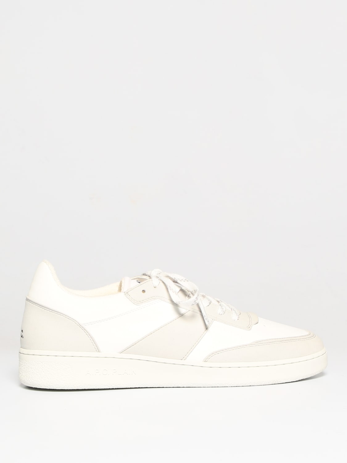 A.P.C. SNEAKERS: Sneakers men A.P.C., White - Img 1