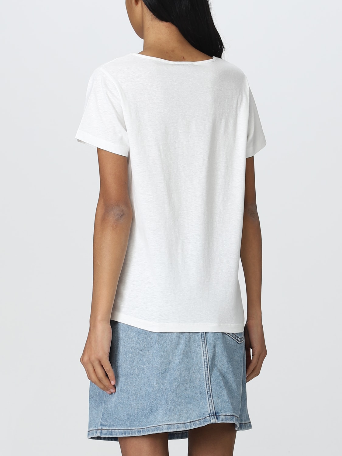 A.P.C. T-SHIRT: T-shirt woman A.P.C., White - Img 3