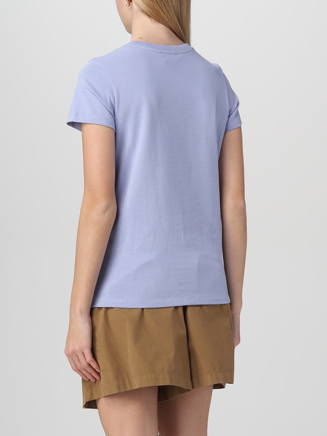 A.P.C. T-SHIRT: T-shirt woman A.P.C., Lilac - Img 2