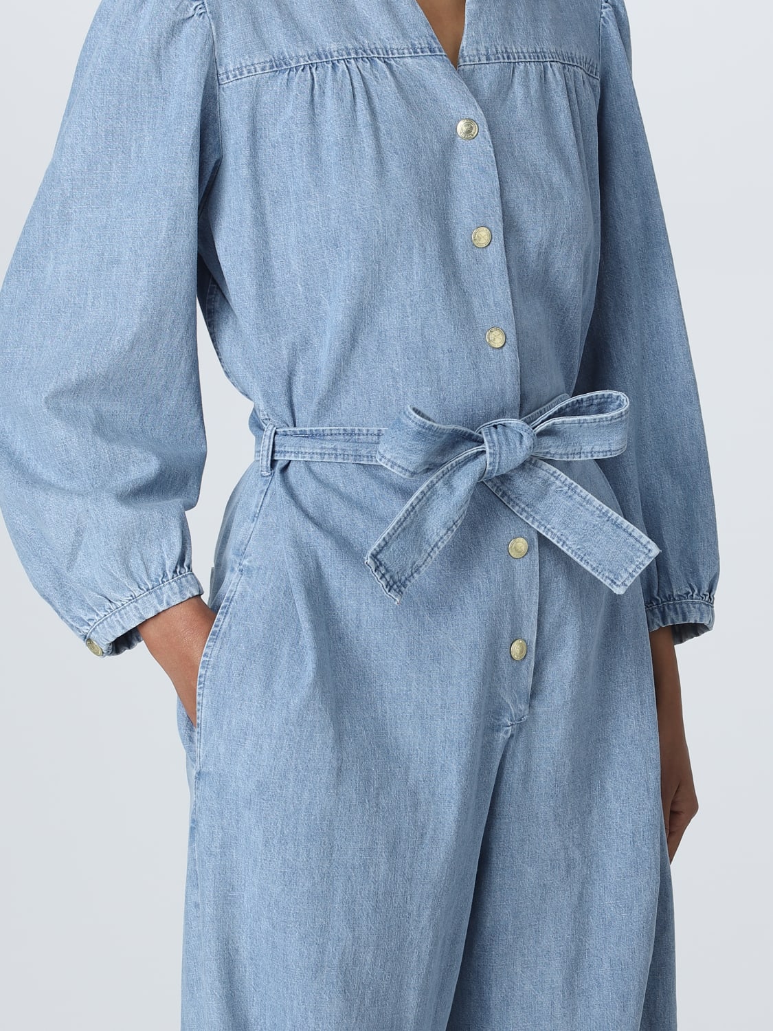 A.P.C. DRESS: Dress woman A.P.C., Gnawed Blue - Img 3