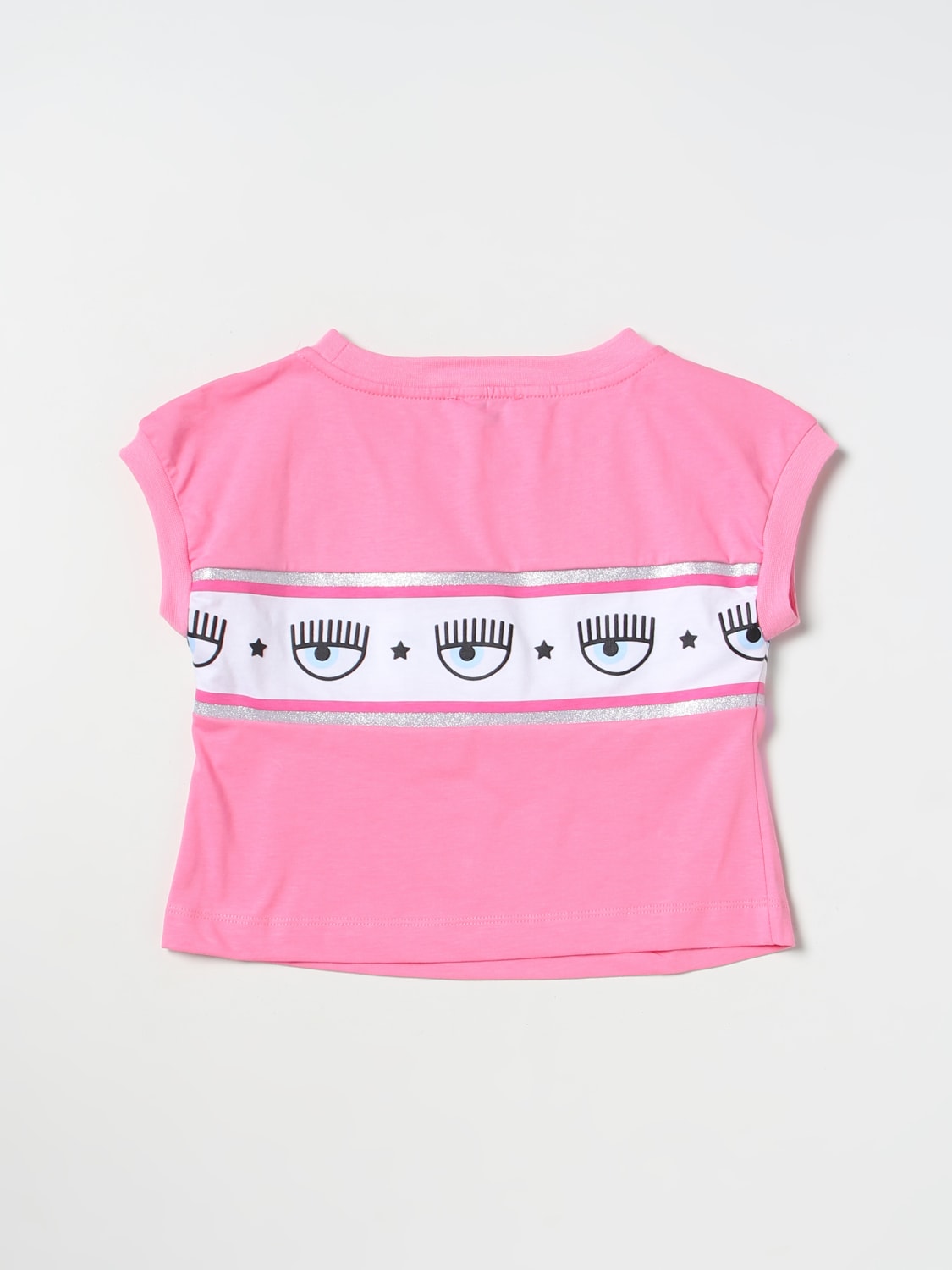 CHIARA FERRAGNI T-SHIRT: T-shirt kids Chiara Ferragni, Fuchsia - Img 2