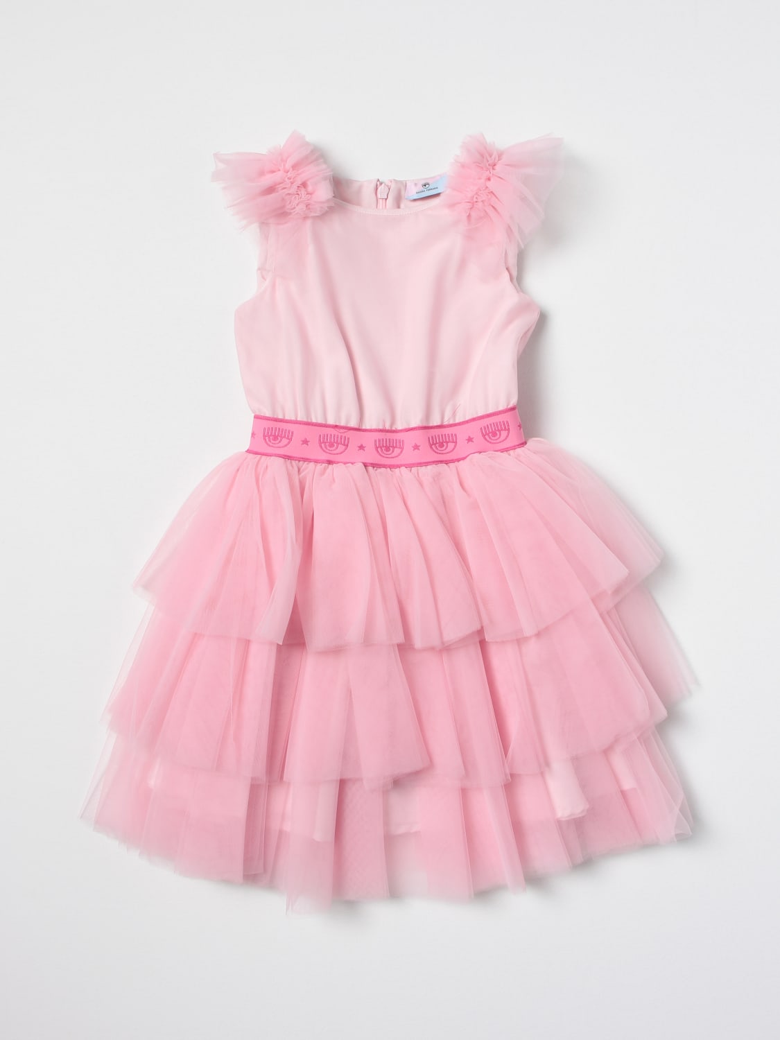 CHIARA FERRAGNI DRESS: Dress kids Chiara Ferragni, Pink - Img 1