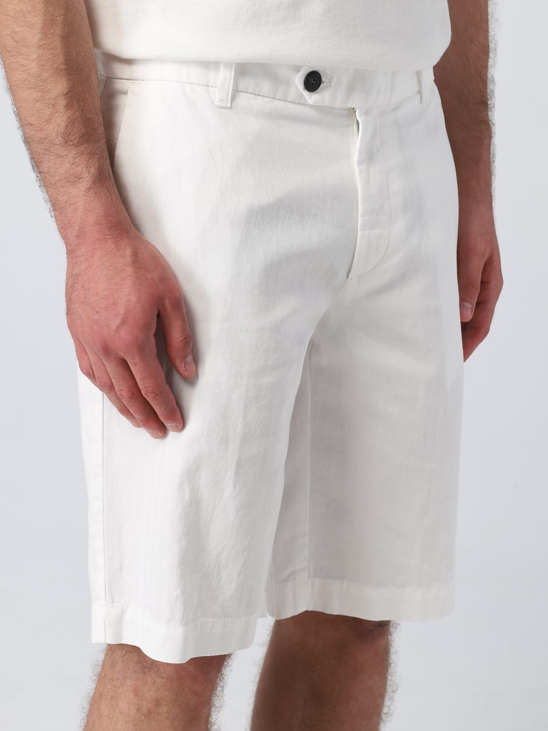 ELEVENTY SHORTS: Shorts herren Eleventy, Weiß - Img 3