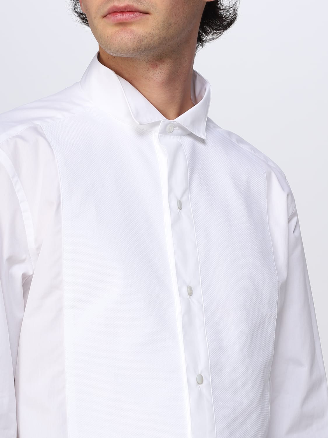 ZEGNA SHIRT: Shirt men Zegna, White - Img 4