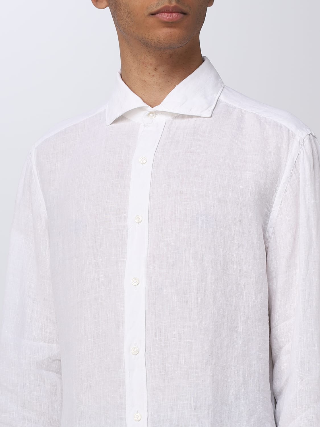 FAY SHIRT: Shirt men Fay, White - Img 3